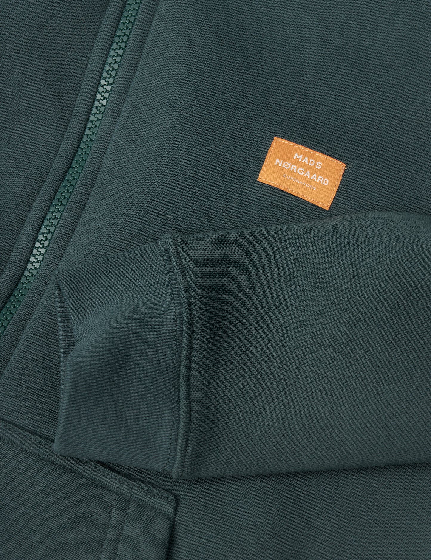 Standard Hudini Zip Sweatshirt, Darkest Spruce