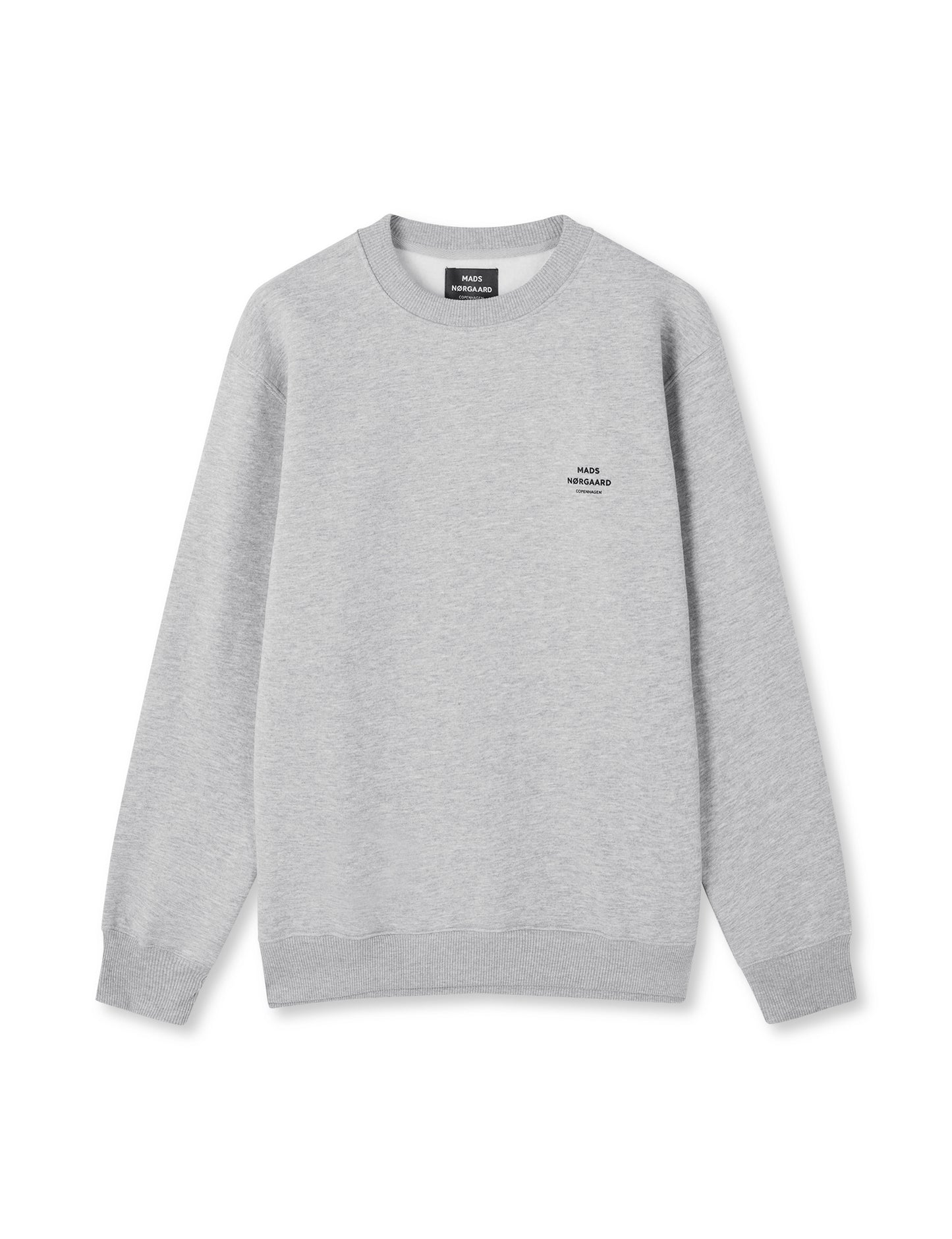 Standard Crew Logo Sweat, Grey Melange