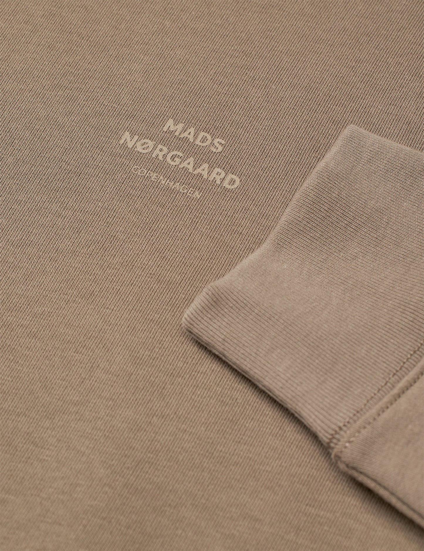 Standard Crew Logo Sweat, Walnut