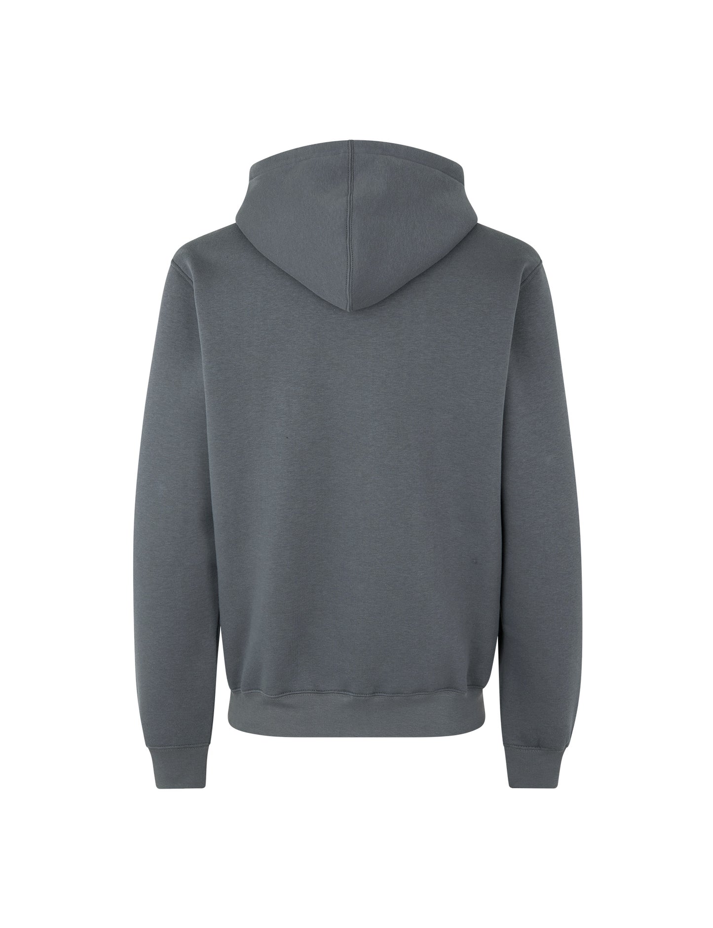 Standard Hoodie Zip Logo Sweat, Asphalt