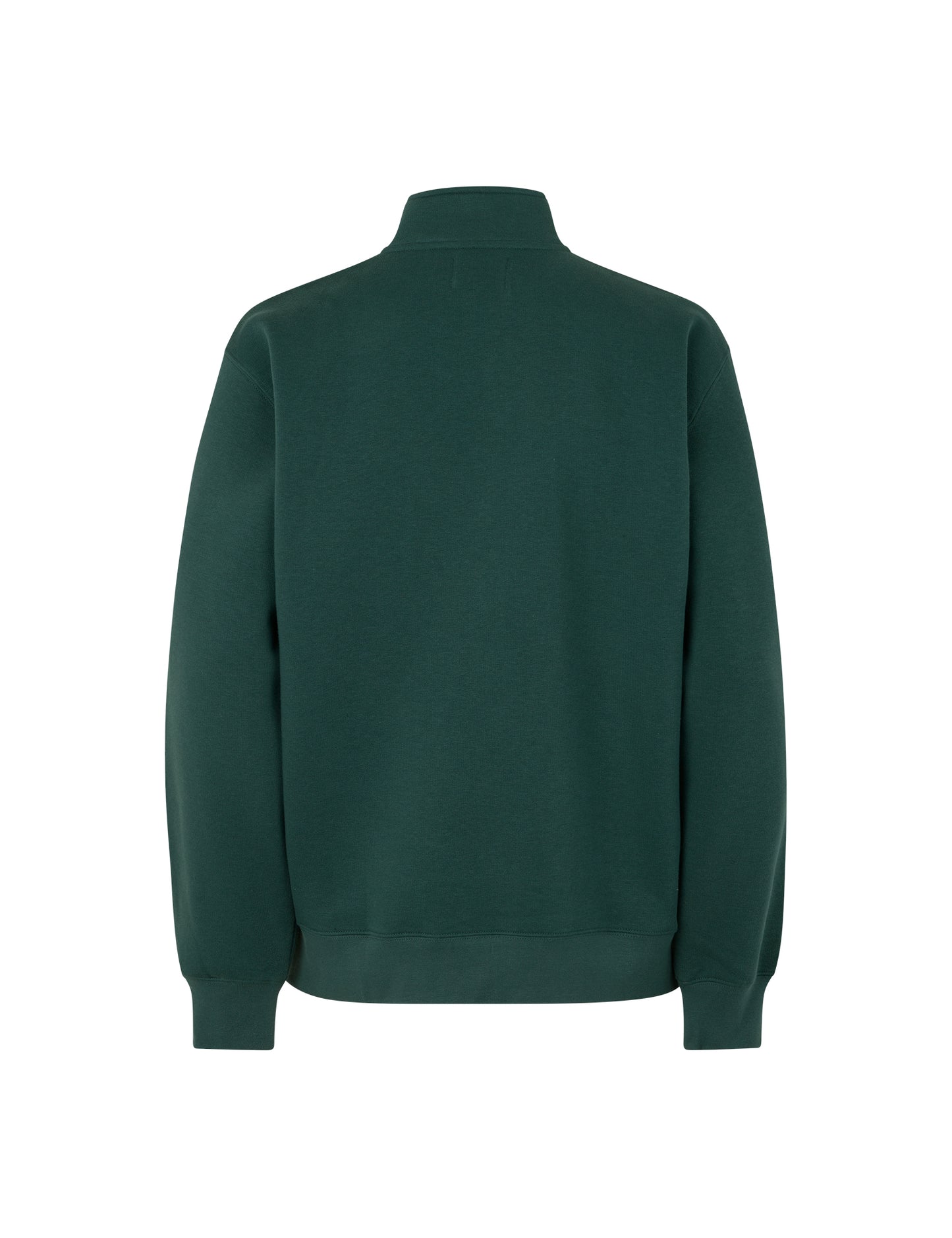 Standard Half Zip Logo Sweat, Darkest Spruce