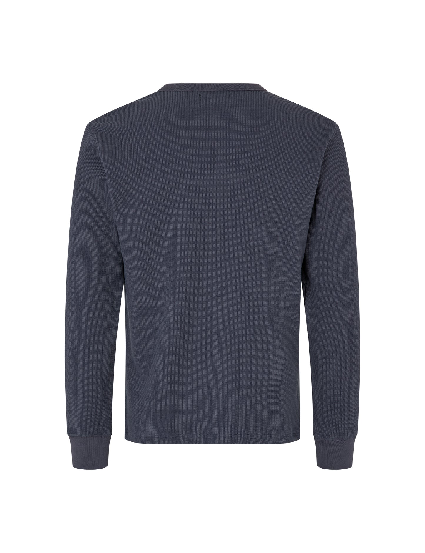 Waffle Laust Tee LS, Deep Well