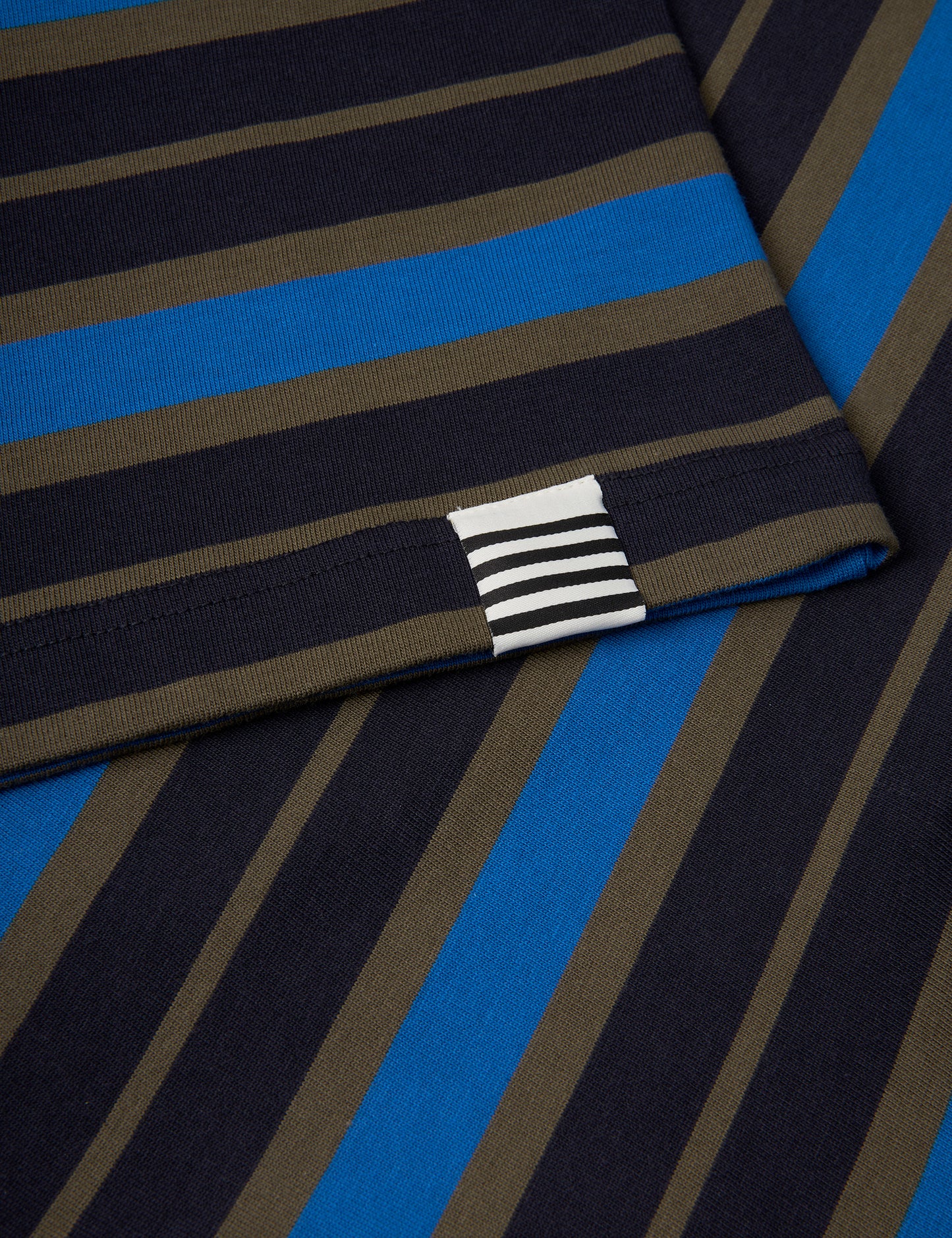 Combed Jersey Carlito Tee LS, Deep Well/Tarmac/Snorkel Blue