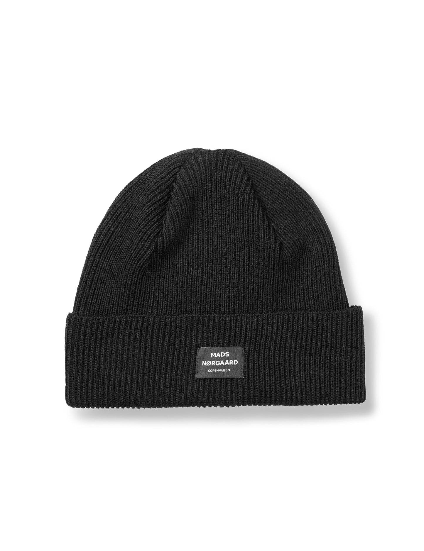 Wool Ask Beanie, Black