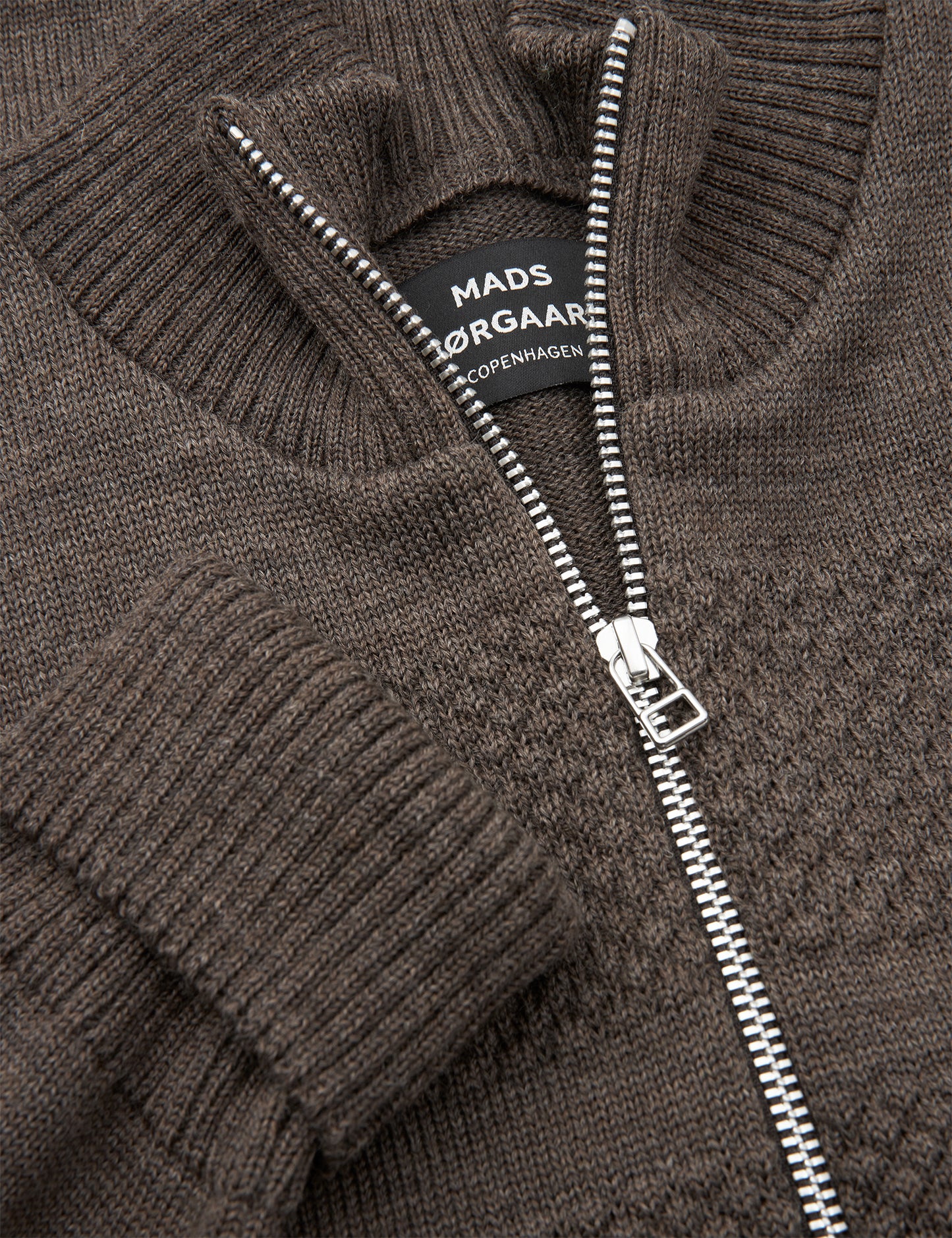 Wool Klemens Half Zip Knit, Cub