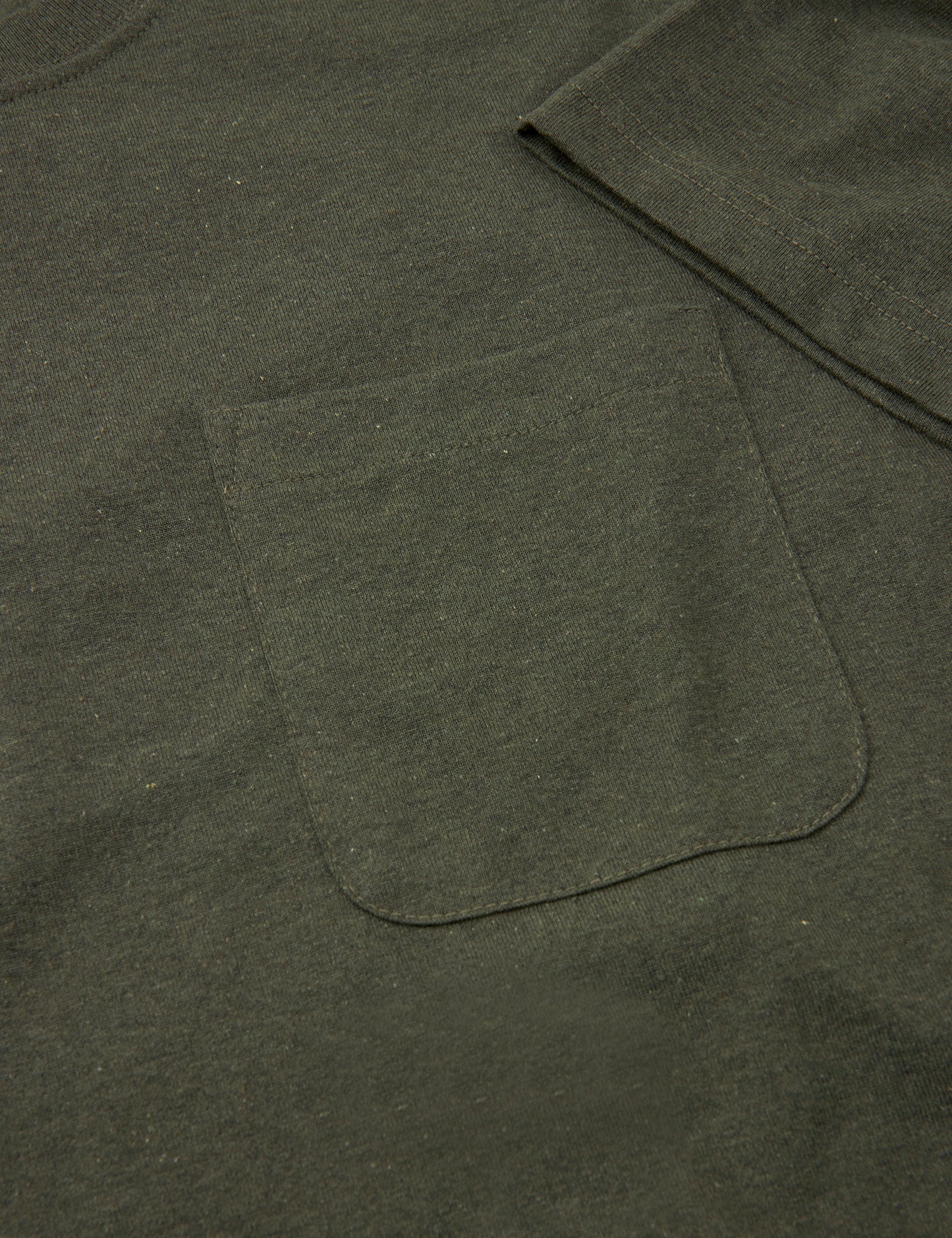 Dusty Cotton Frode Pocket Tee, Tarmac