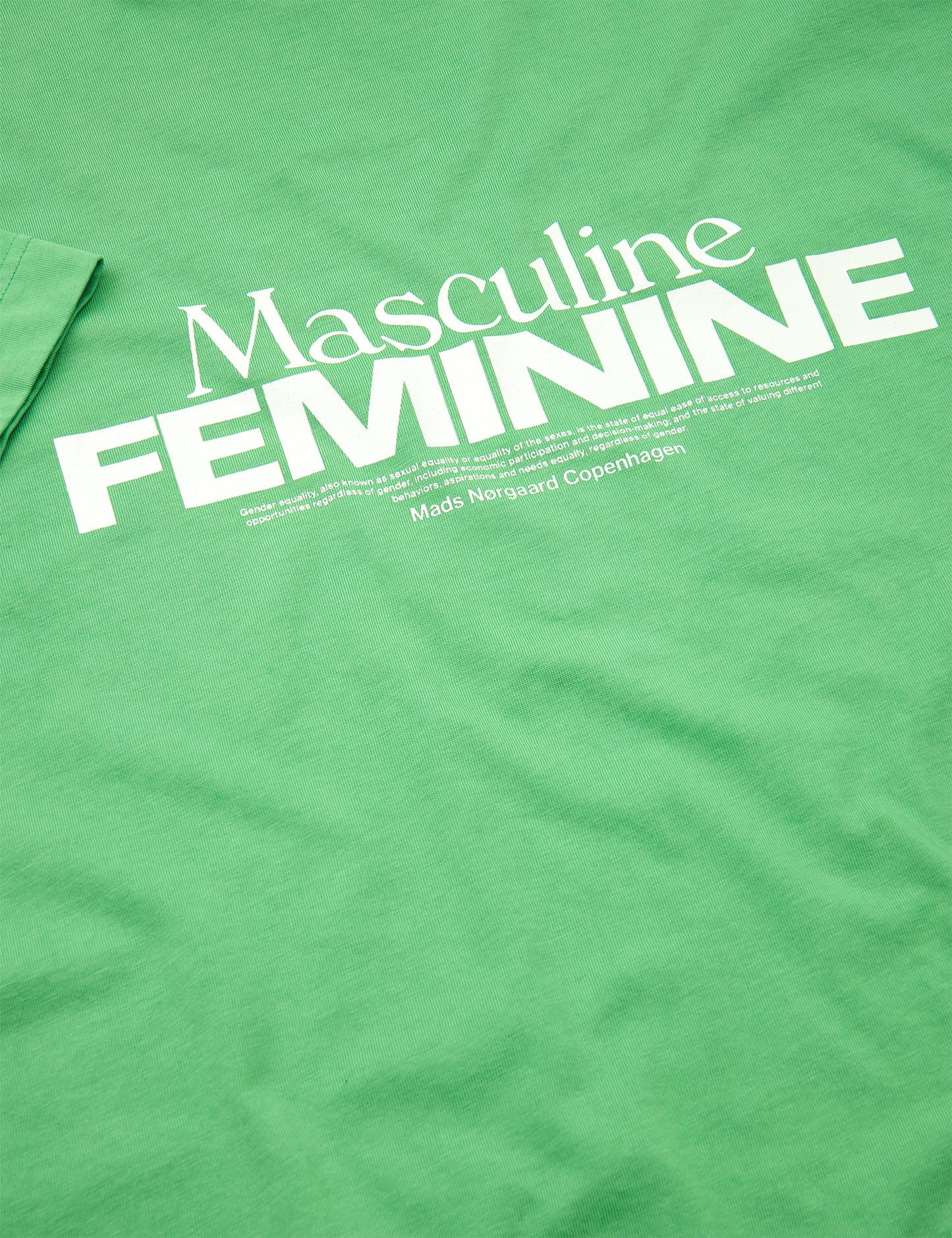 Heavy Dye Dassel Tee, Poison Green