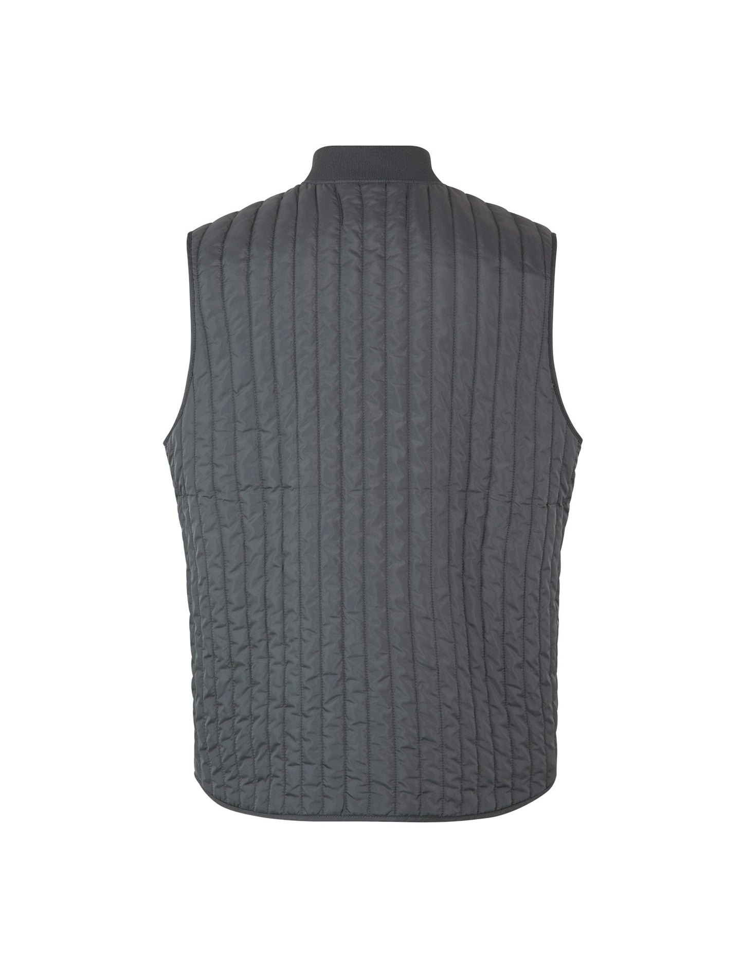 Mat Quilt Birk Vest, Asphalt