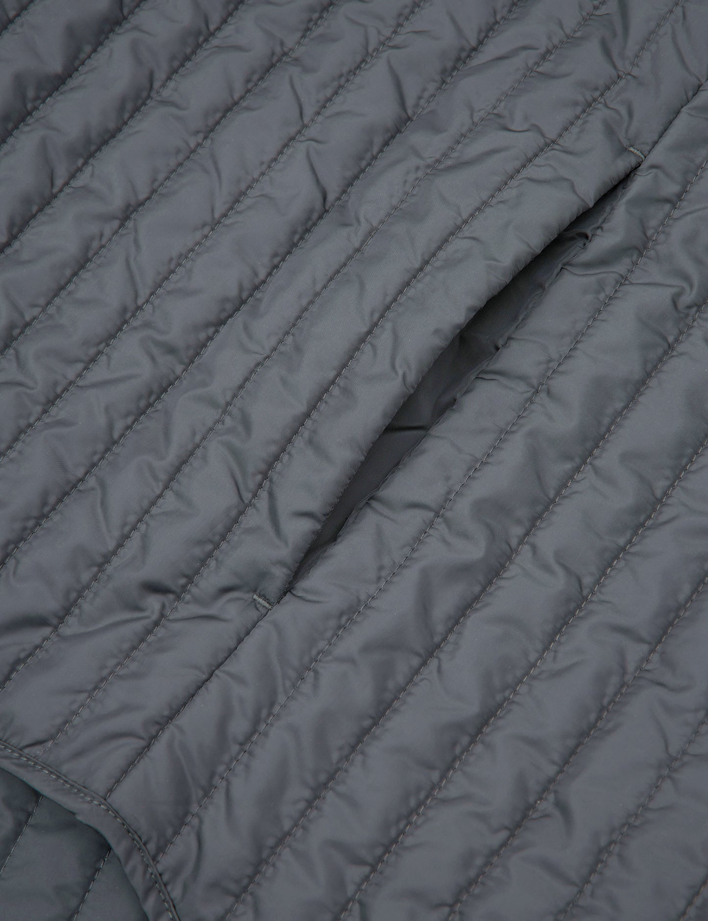 Mat Quilt Birk Vest, Asphalt