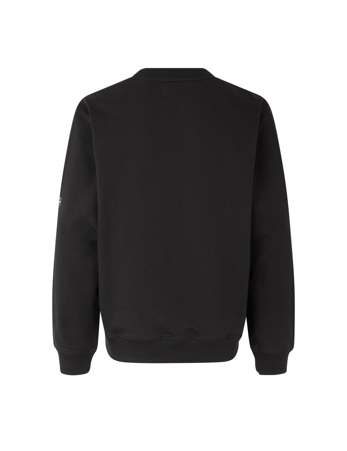 Light Terry Solo Sweatshirt, Black
