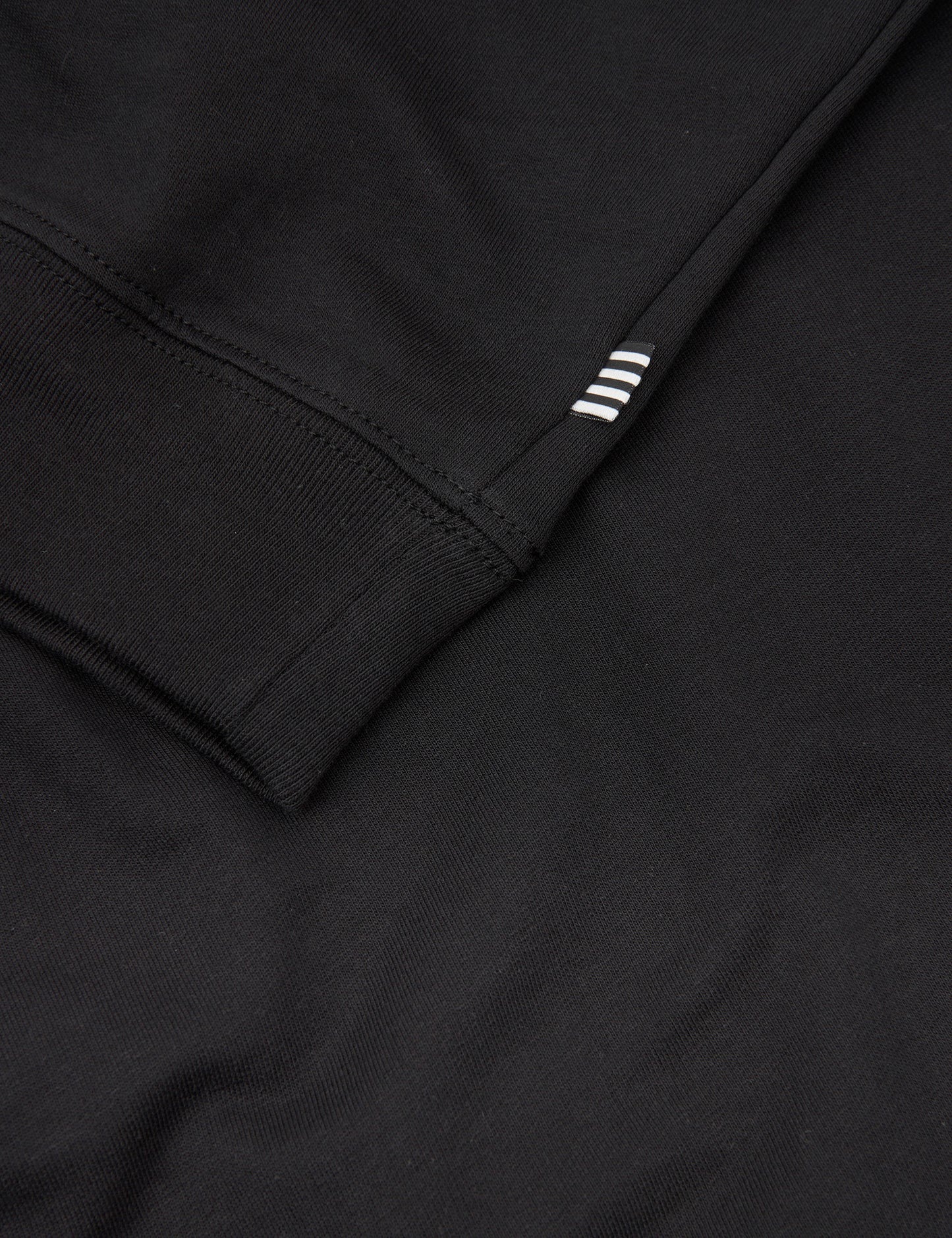 Light Terry Solo Sweatshirt, Black