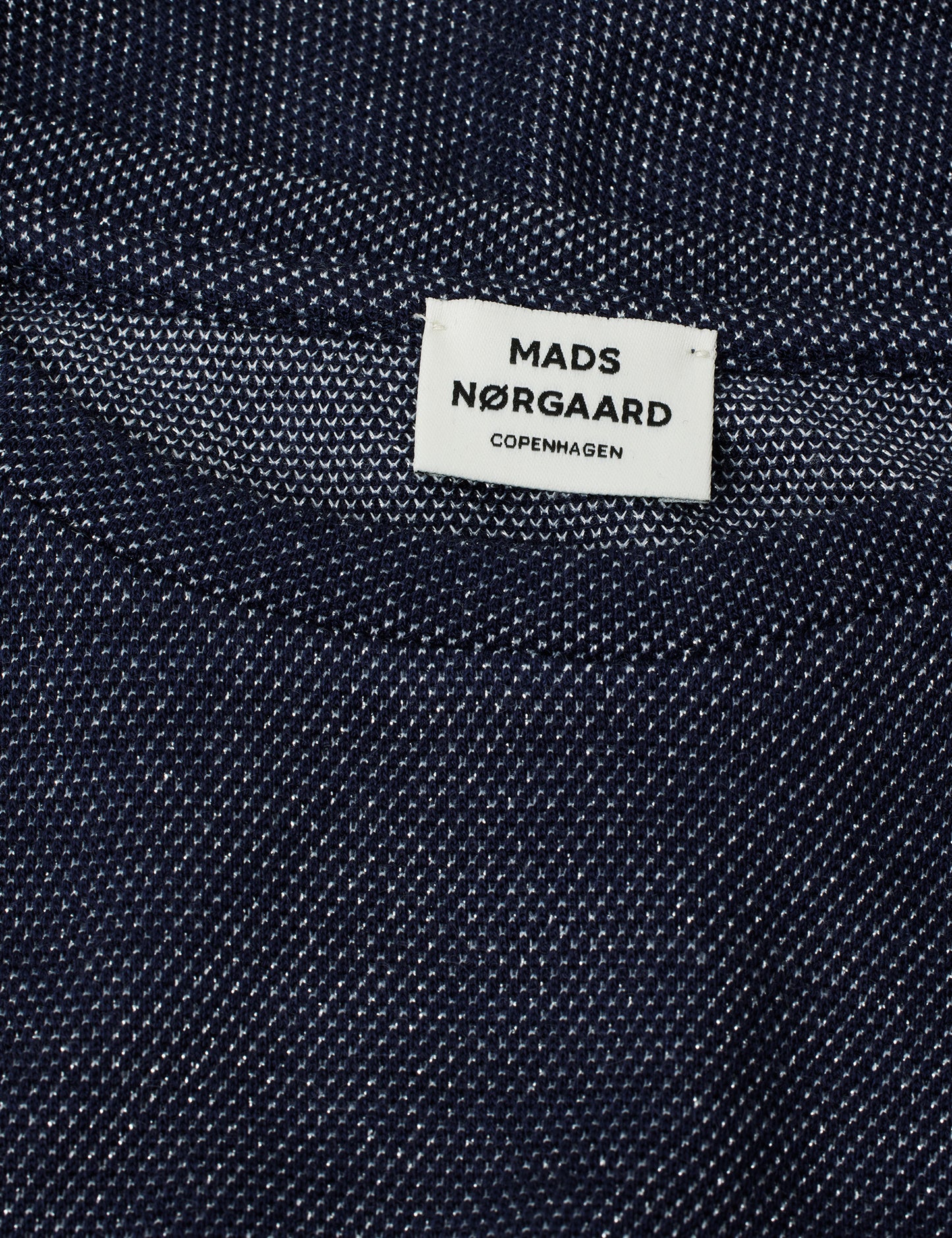 Viscose Glitter Trisa Top, Navy