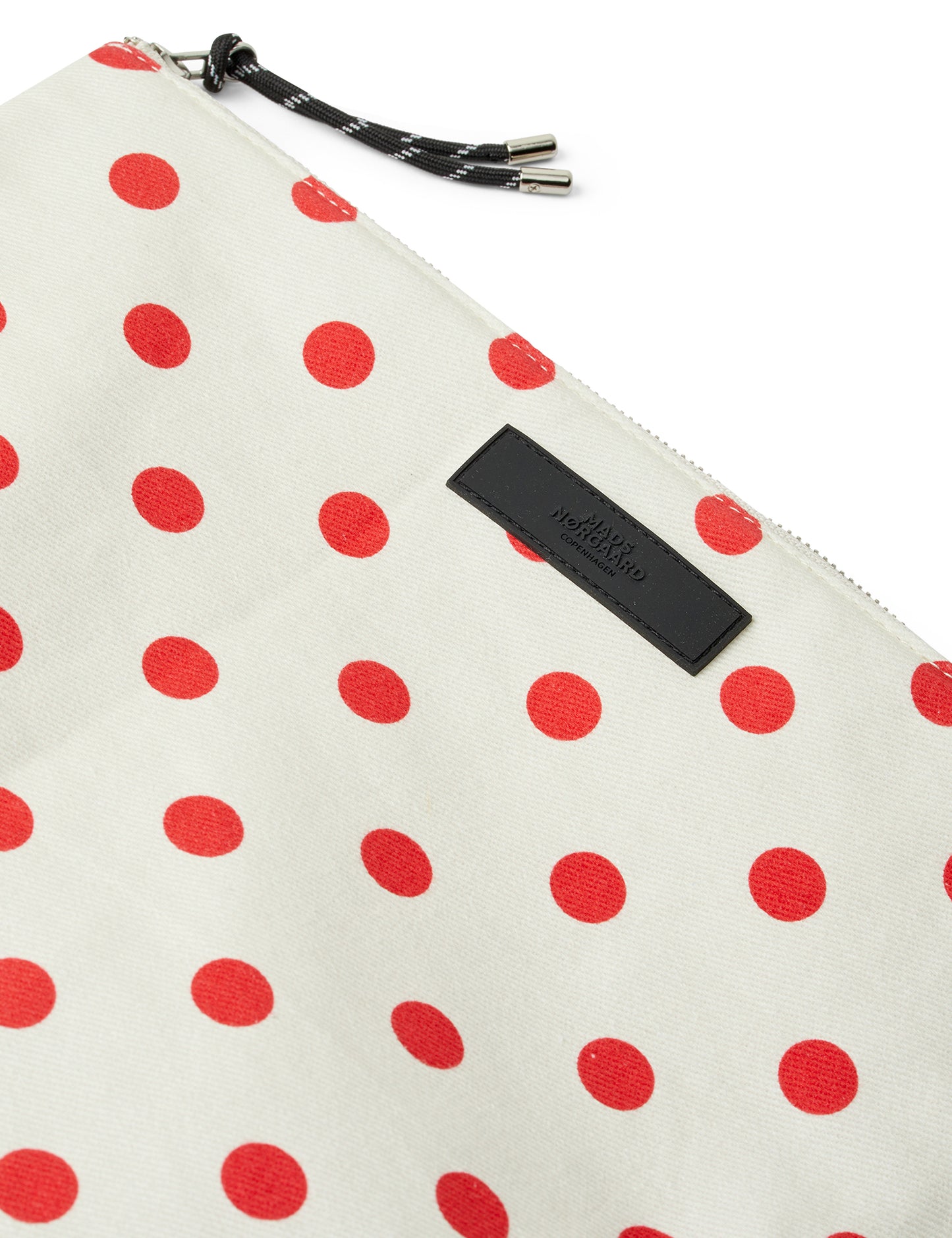 Recy Cotton AOP Hilden Bag, Dot AOP Fiery Red/Vanilla Ice