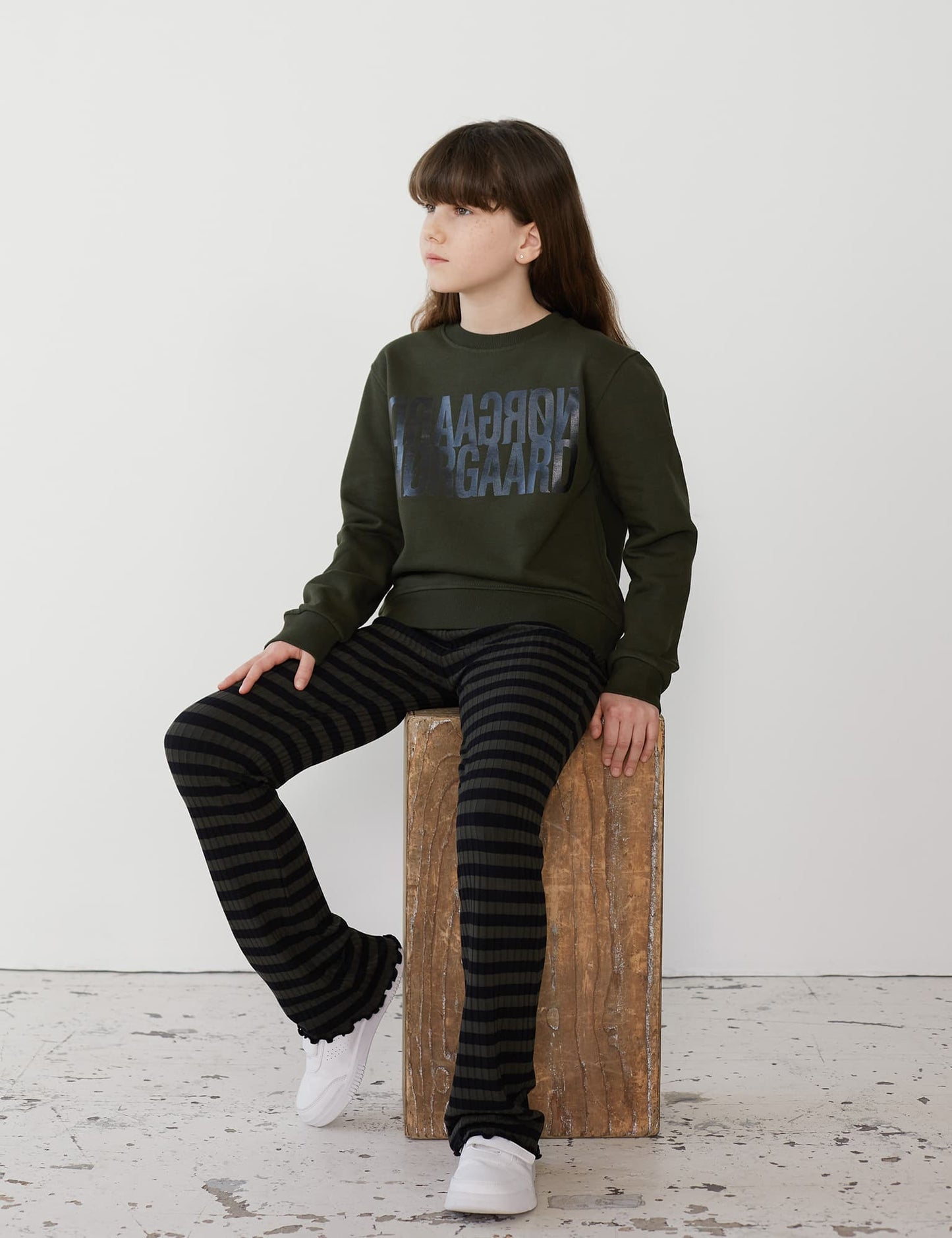 Organic Sweat Talinka Sweatshirt, Rosin