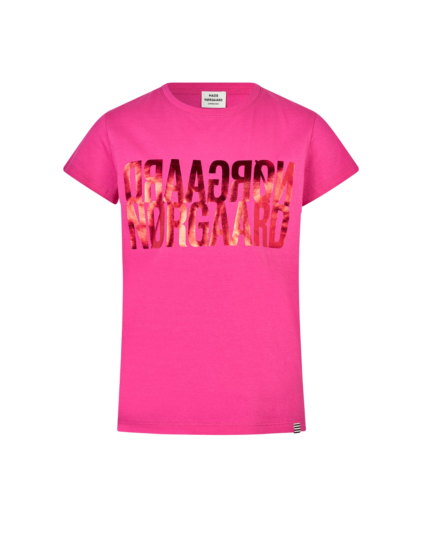 Single Organic Tuvina Tee, Fuchsia Purple