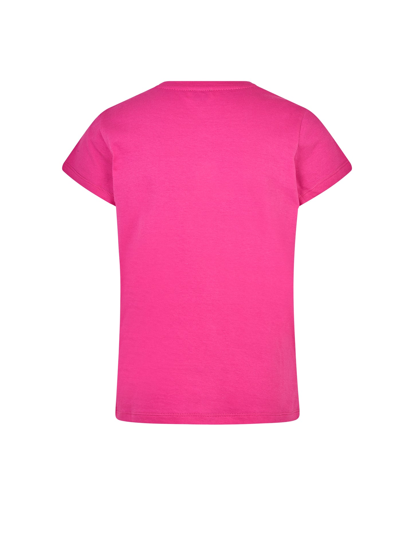 Single Organic Tuvina Tee, Fuchsia Purple