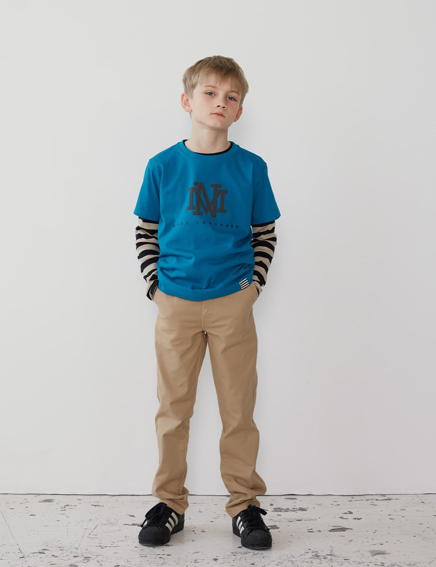 Printed Thorlino MN logo Tee, Crystal Teal