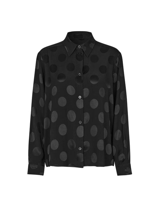 Gran Jacquard Chris Shirt, Black