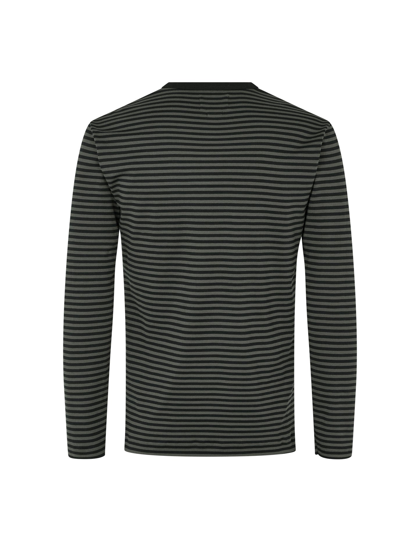 Duo Rib Tobias Tee LS, Beluga/Black
