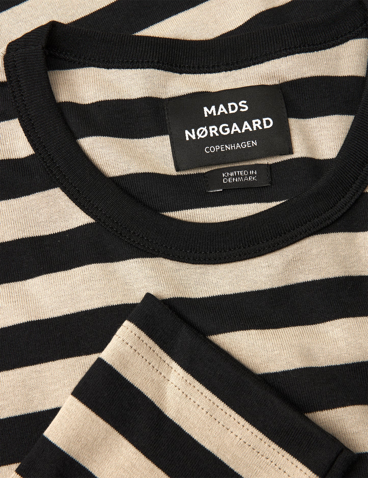 Midi Rib Tobias Tee LS, Seneca Rock/Black