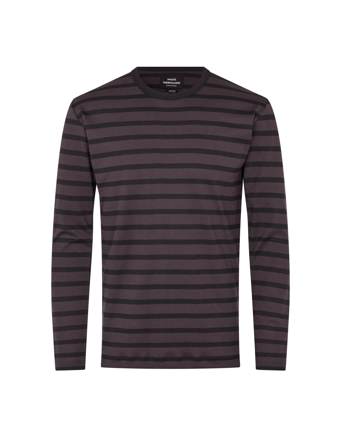 Trio Rib Tobias Tee LS, After Dark/Black