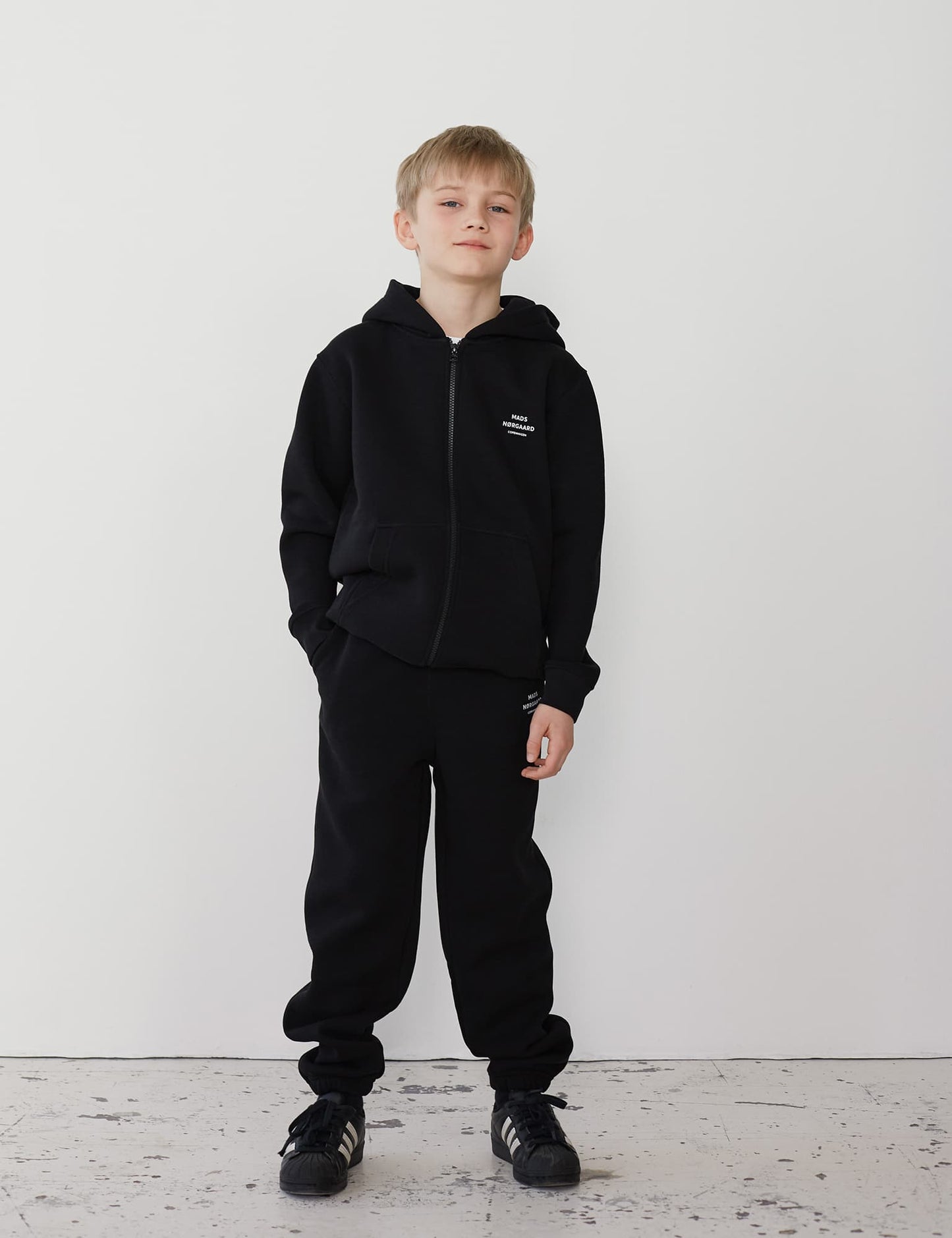 Standard Hudini Zip Sweatshirt, Black