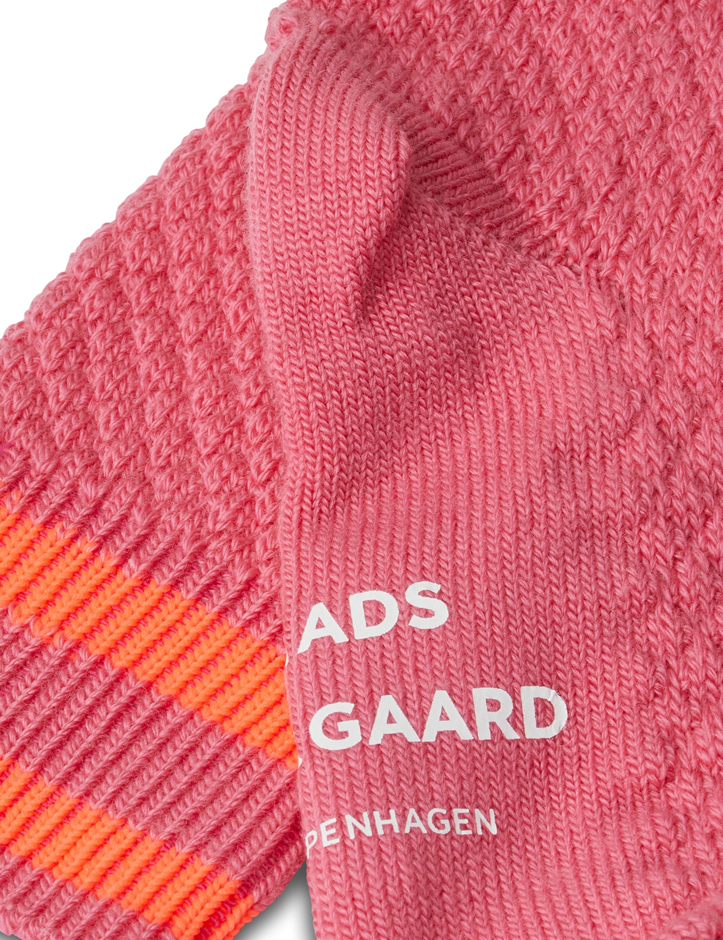 Woolen Bubble Socks, Hot Pink