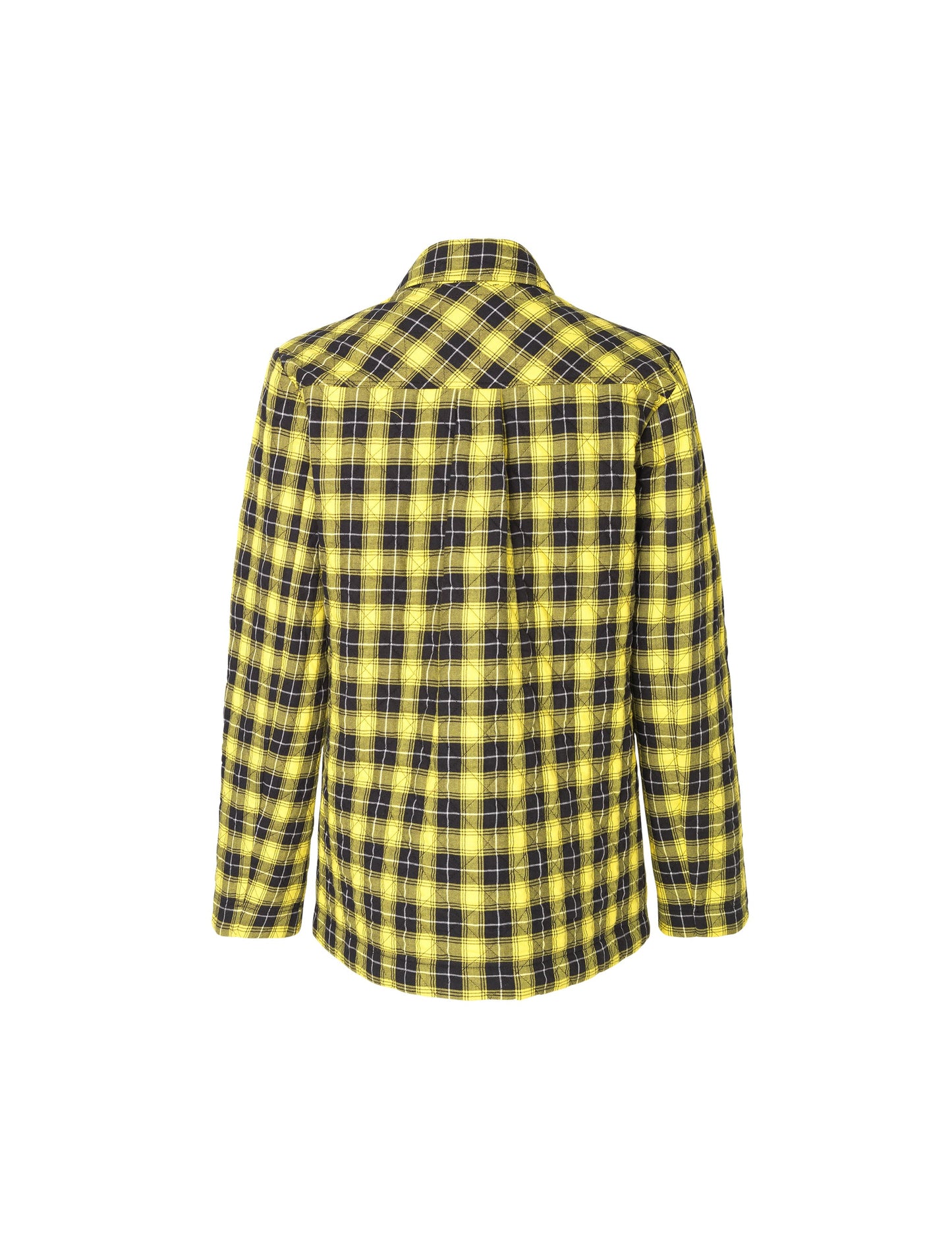 Seersucker Check Jally, Black/Yellow