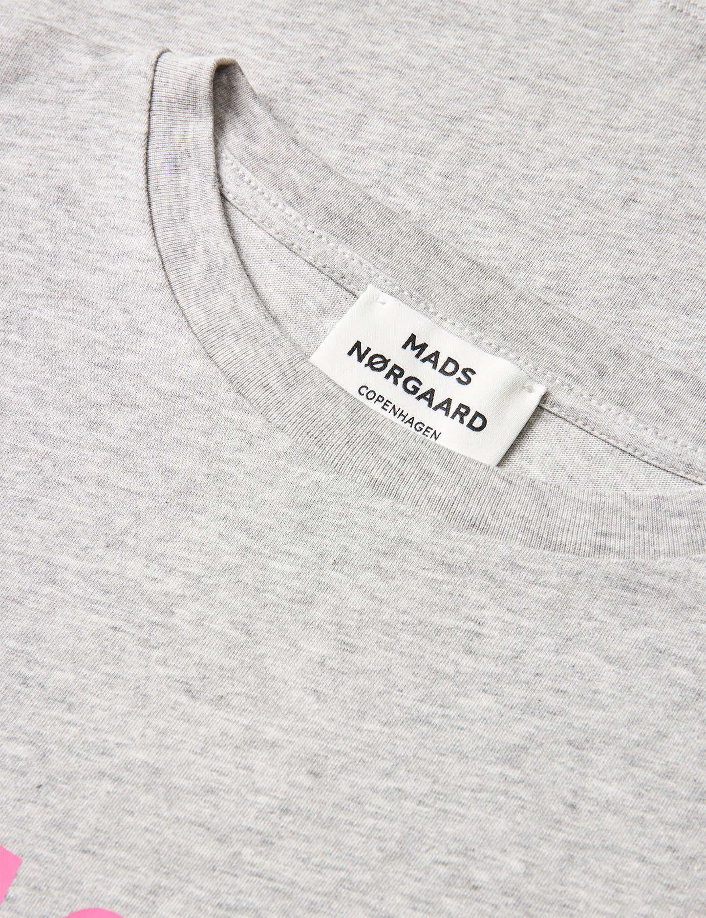 Single Cotton Trenda P Tee, Light Grey Melange