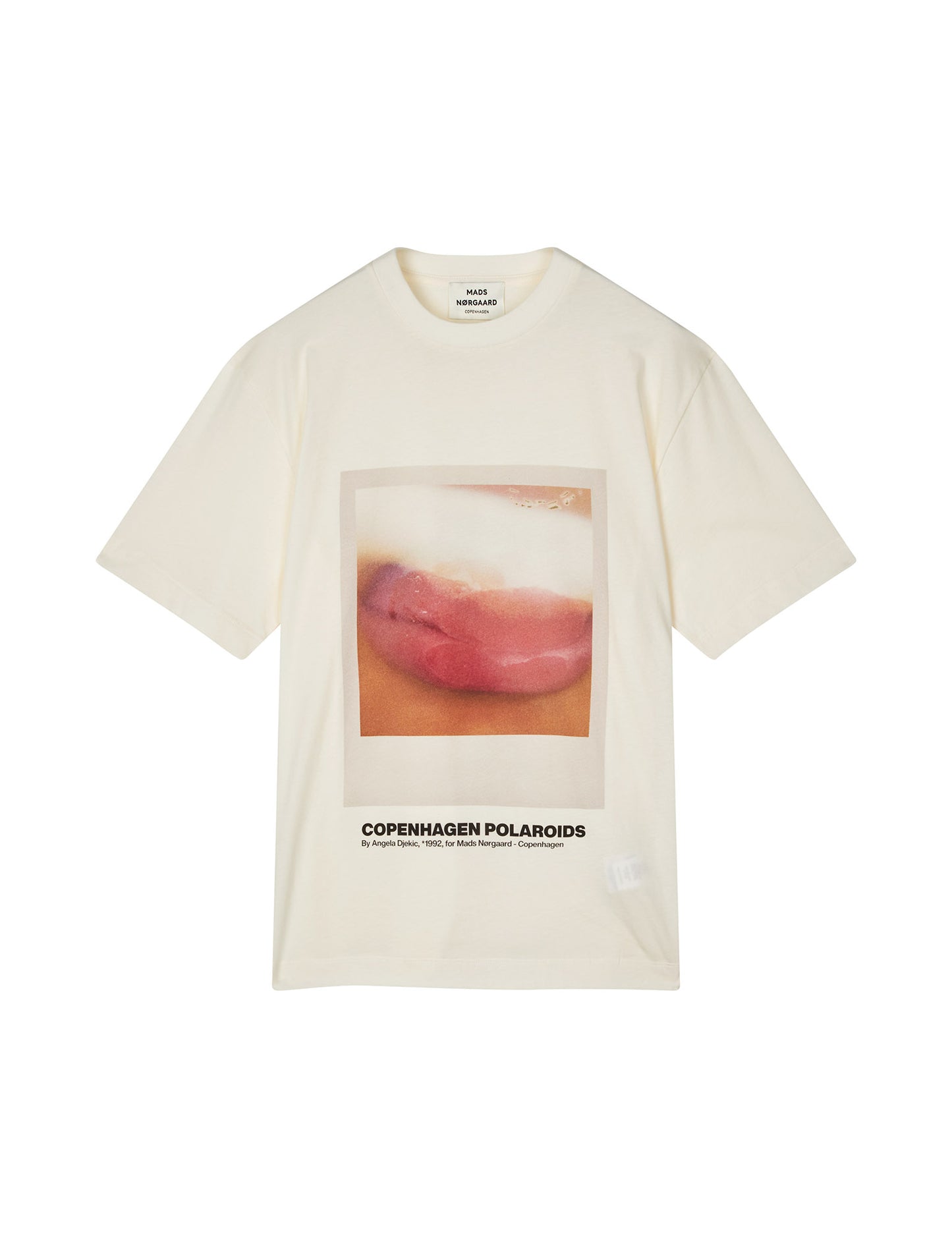 Single Cotton Dassel Tee, Snow White