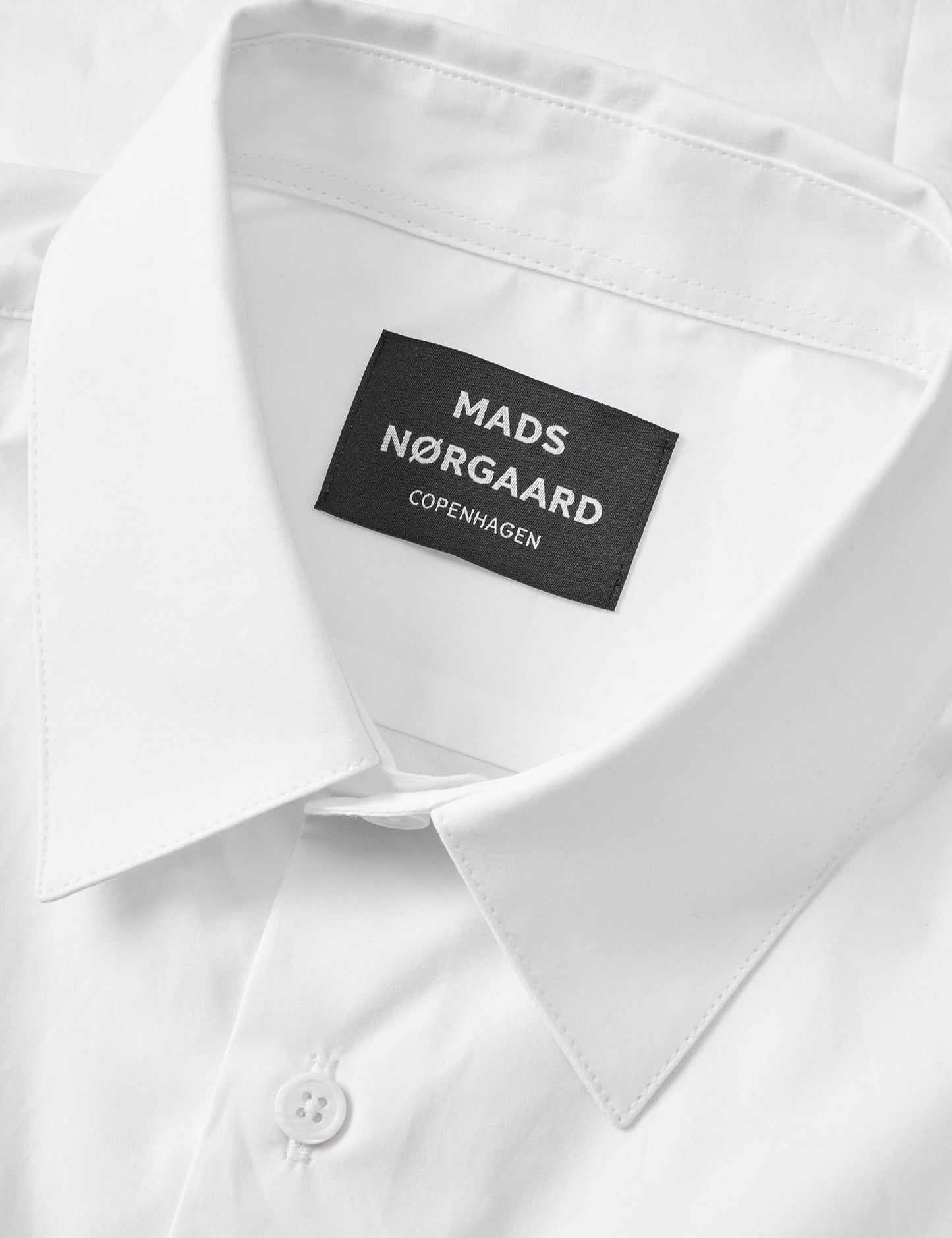 Prime Cotton Poplin Sune Shirt, White