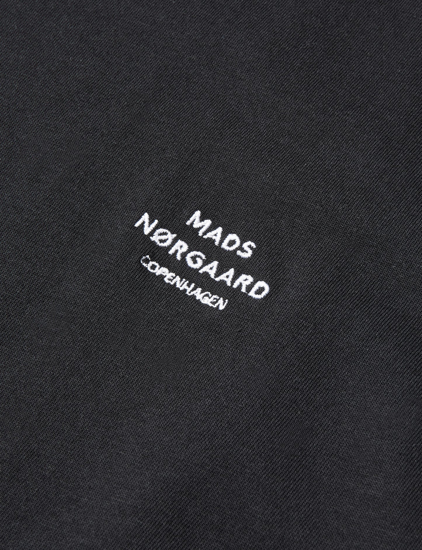 Cotton Jersey Frode Emb Logo Tee, Black