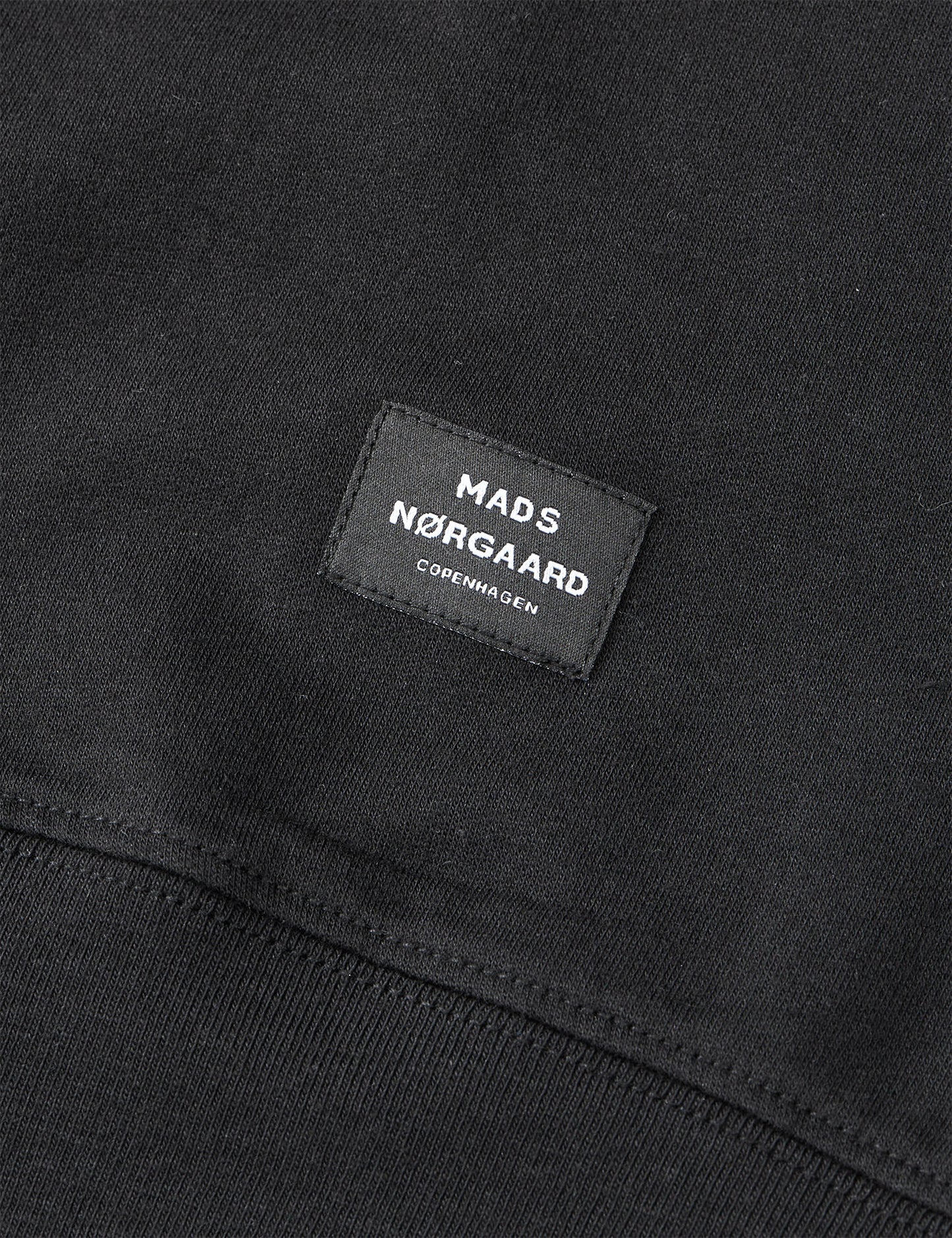 Light Terry Asker Sweat, Black