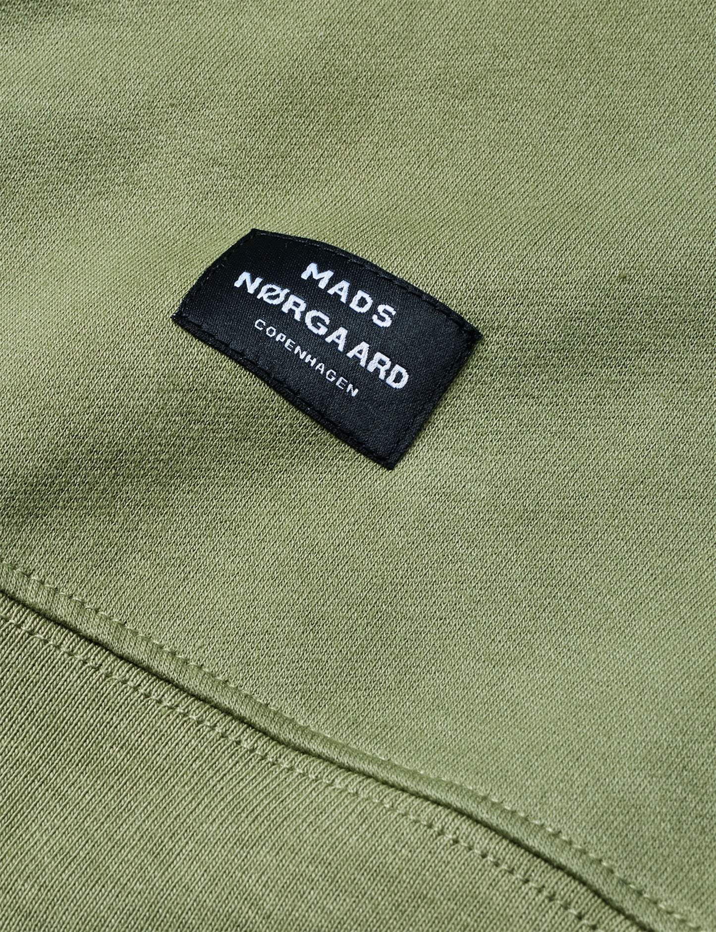 Light Terry Asker Sweat, Oil Green