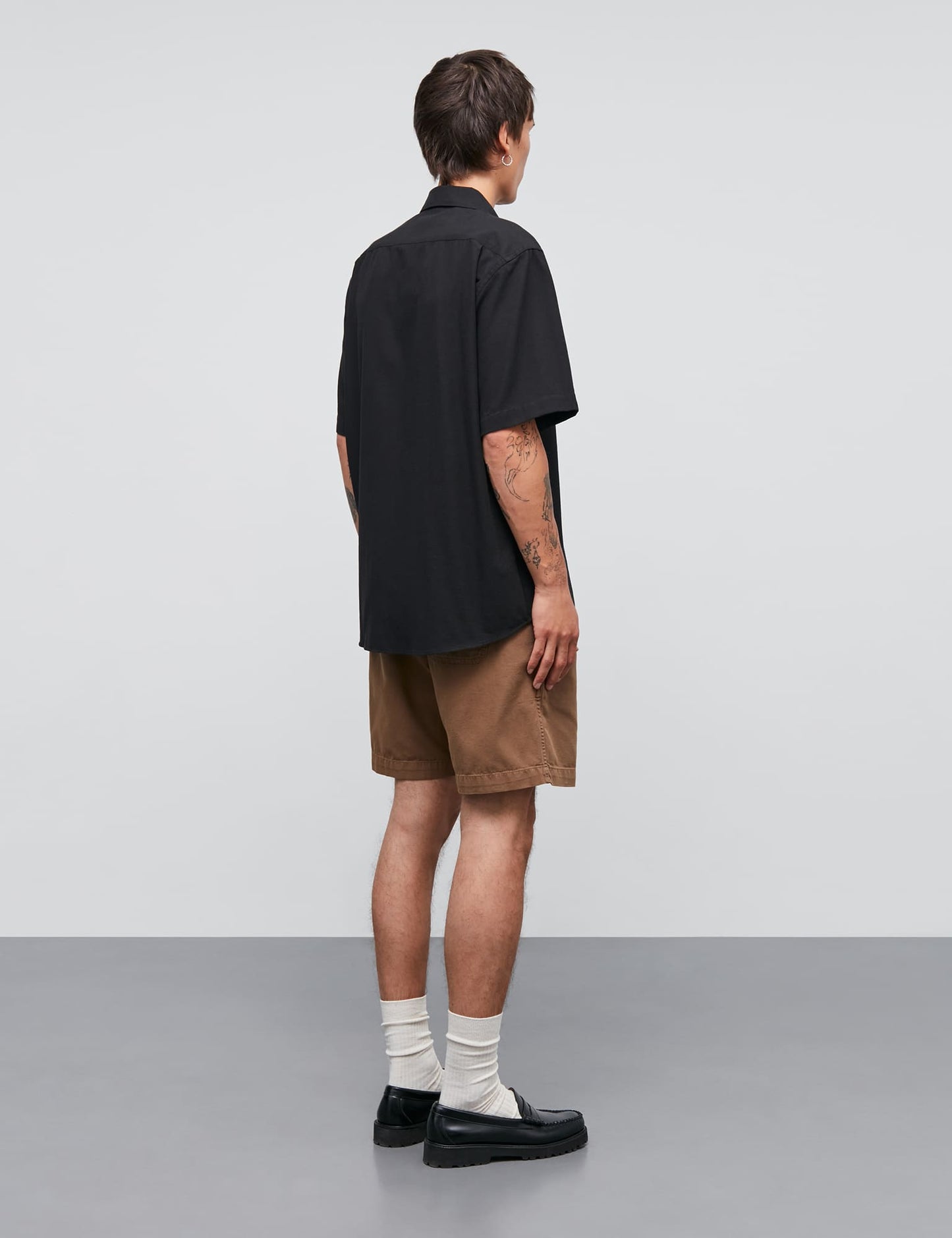 Dyed Canvas Beach Shorts, Kangaroo