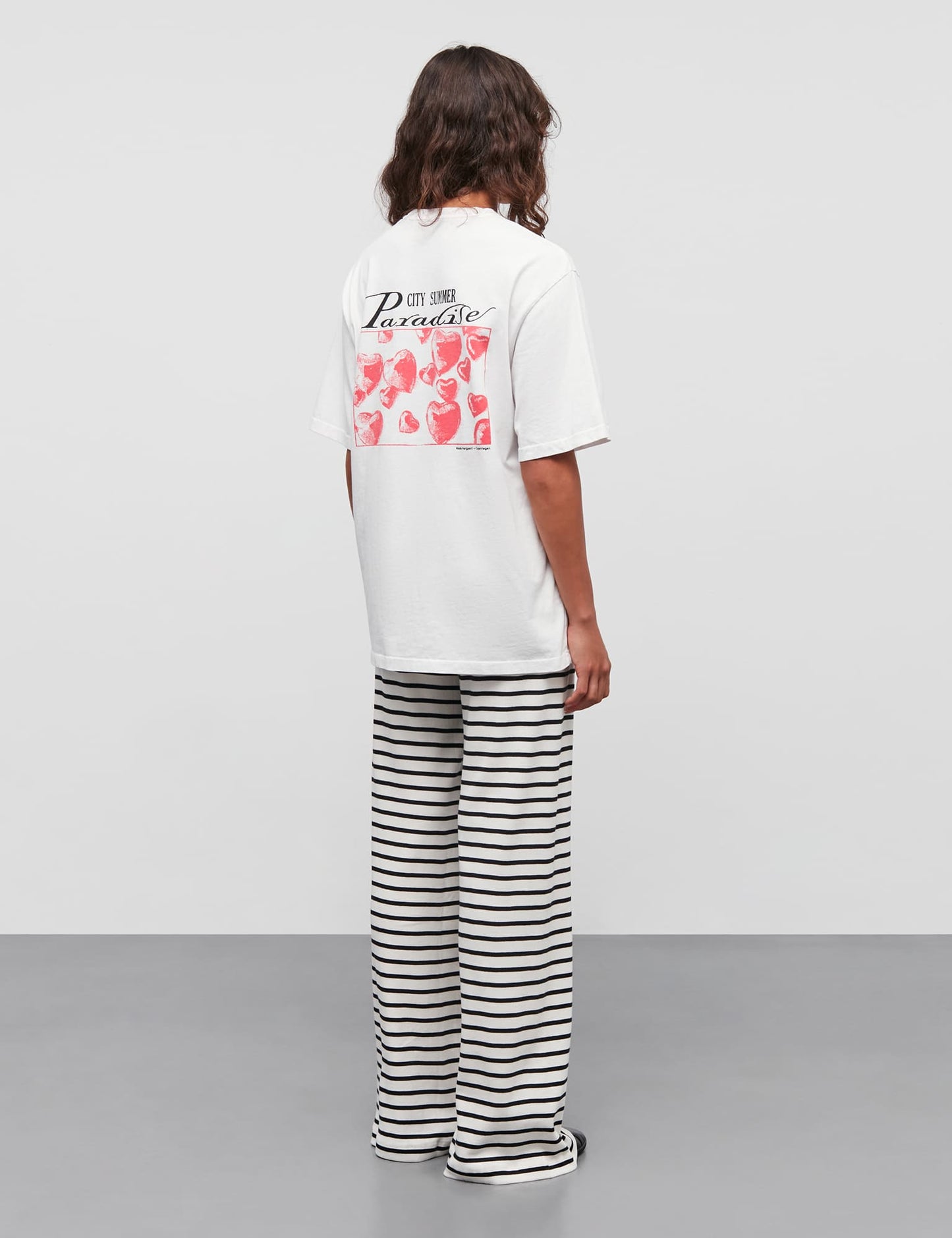 Cotton Jersey Dassel Tee, Snow White