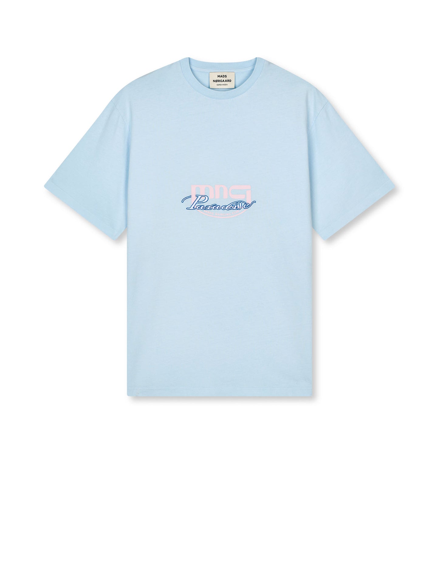 Cotton Jersey Dassel Tee, Ballad Blue