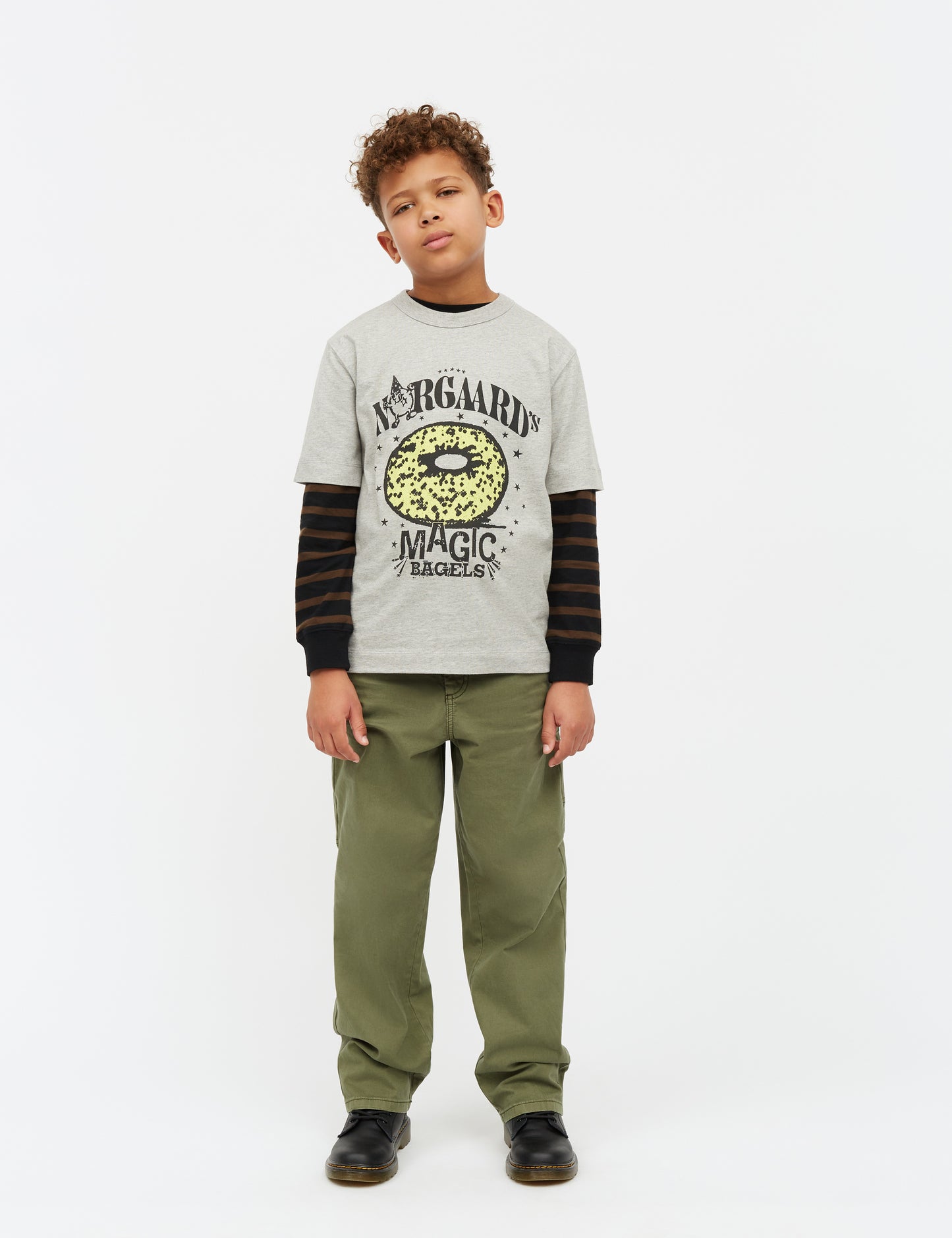 Dry Single Theo Tee, Light Grey Melange