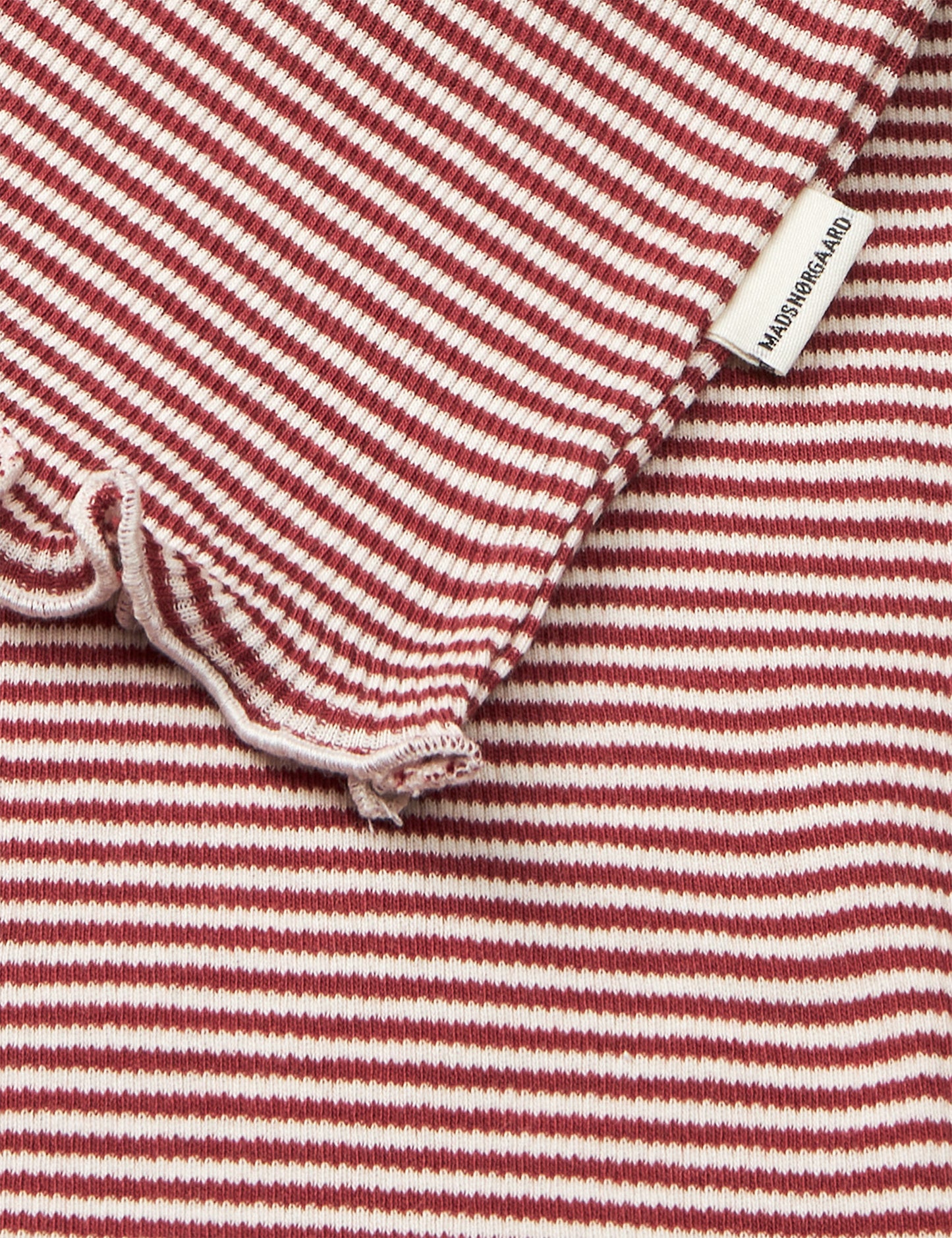 2x2 Cotton Stripe Tiki Tee, Winery/Vanilla Ice