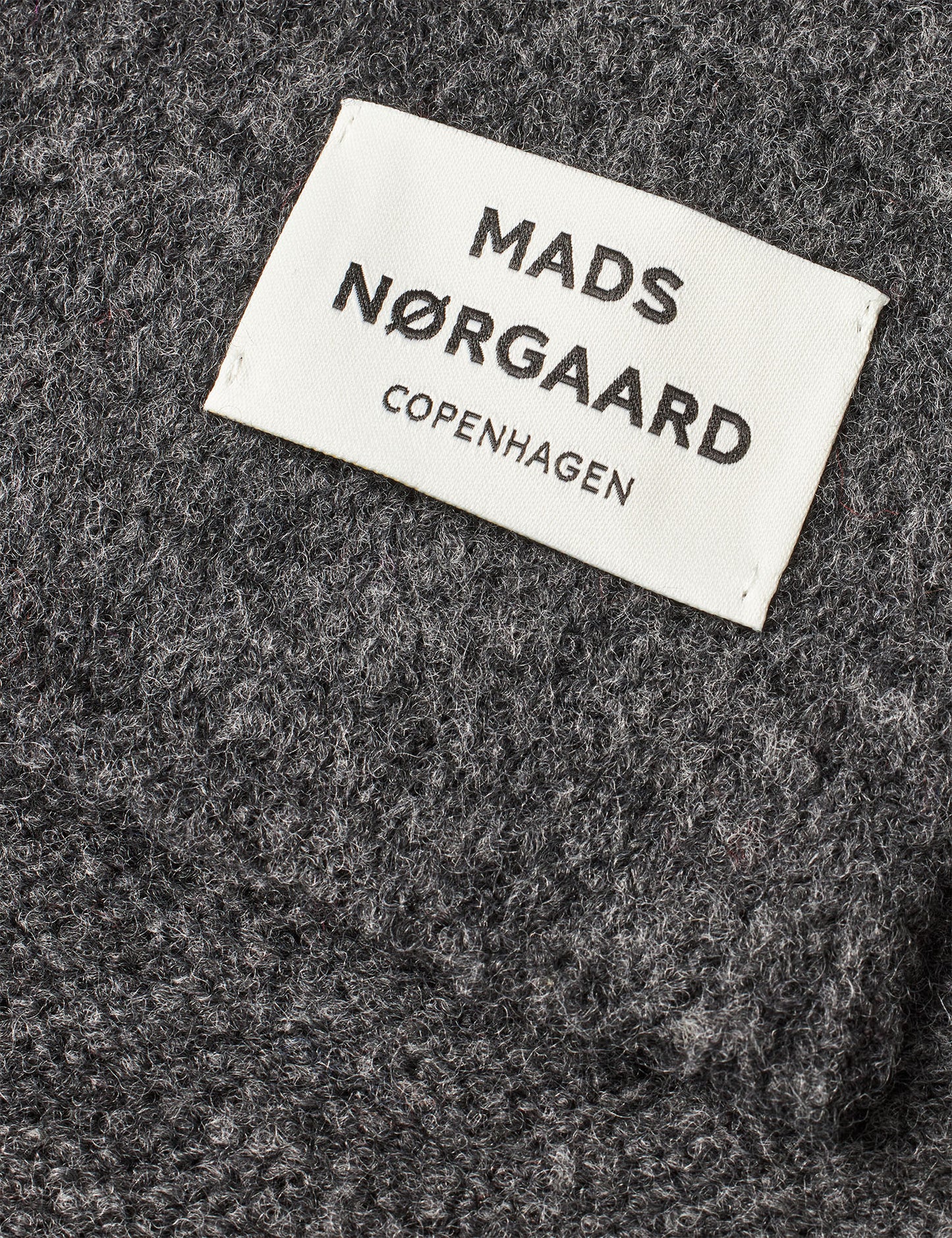 Tosca Alona Scarf, Dark Grey Melange