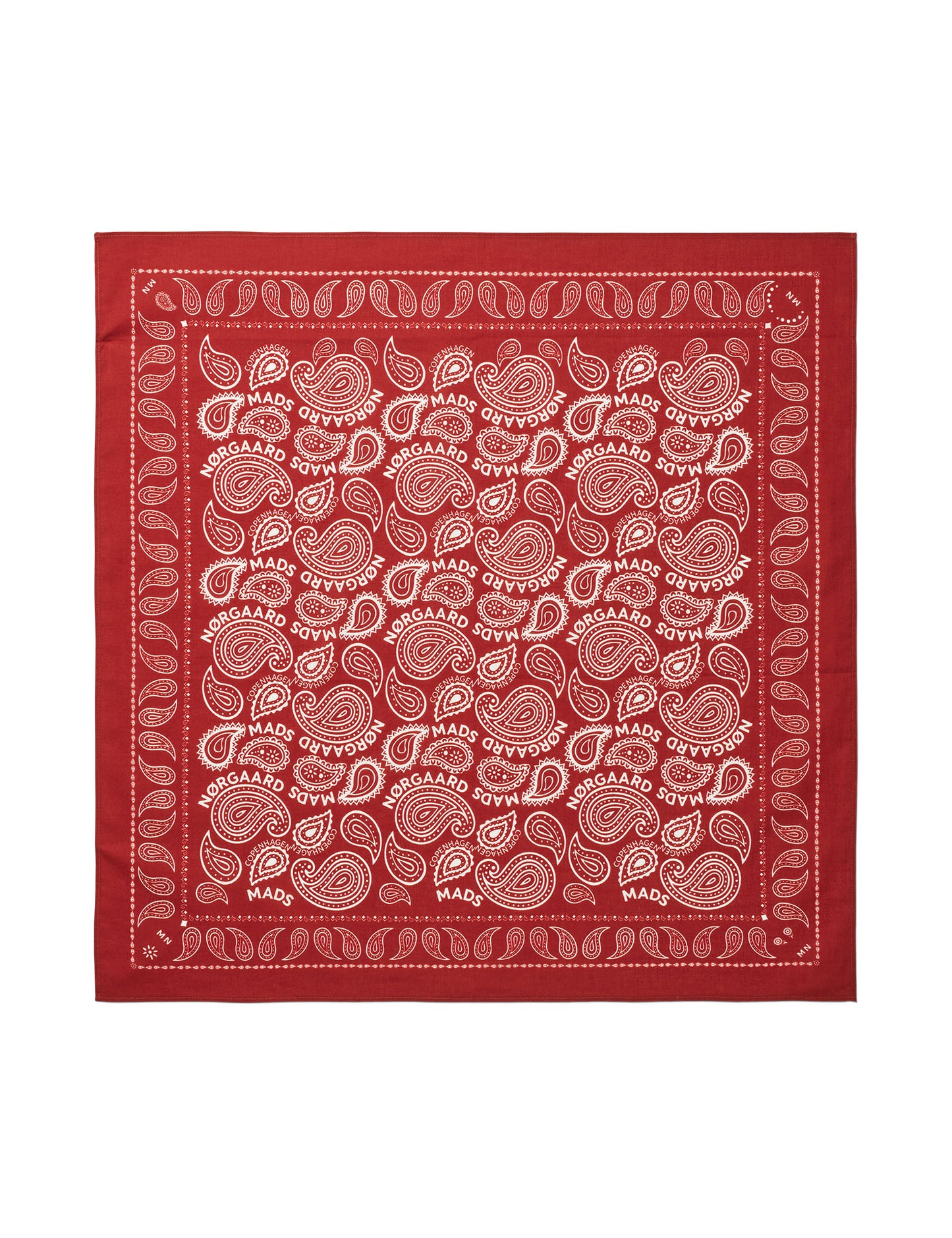 Soft Cotton Paisley Scarf Solid, Winery