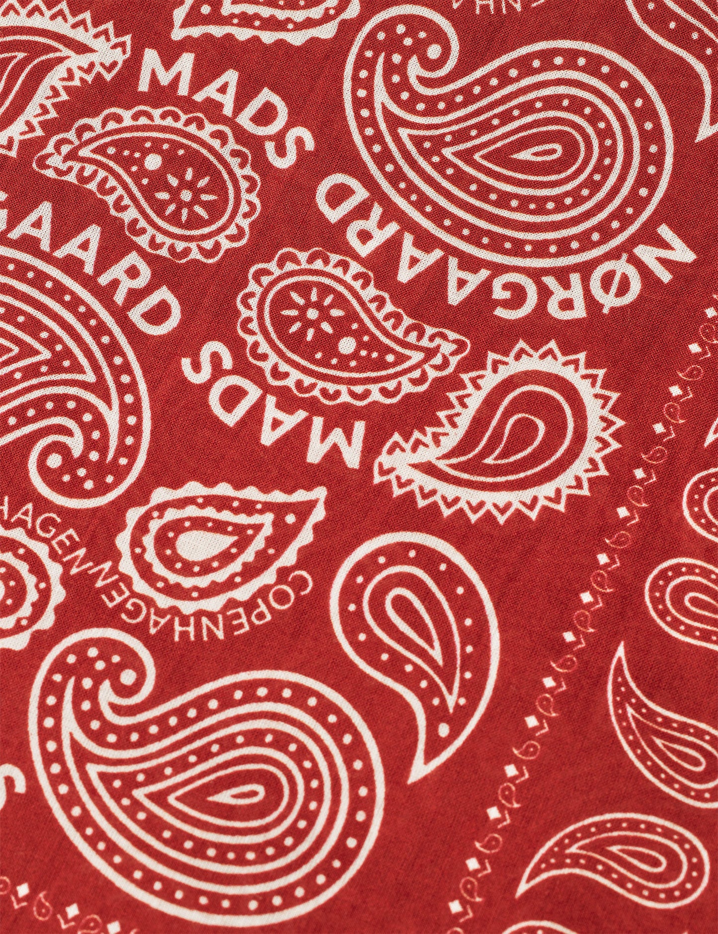 Soft Cotton Paisley Scarf Solid, Winery