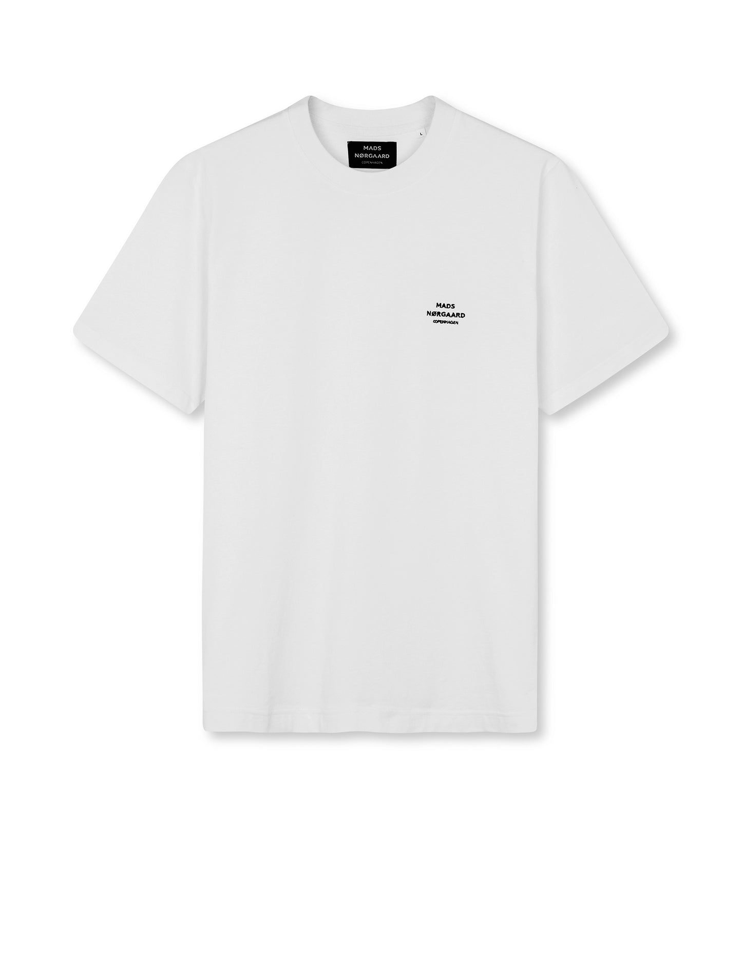Cotton Jersey Frode Logo Tee FAV, White