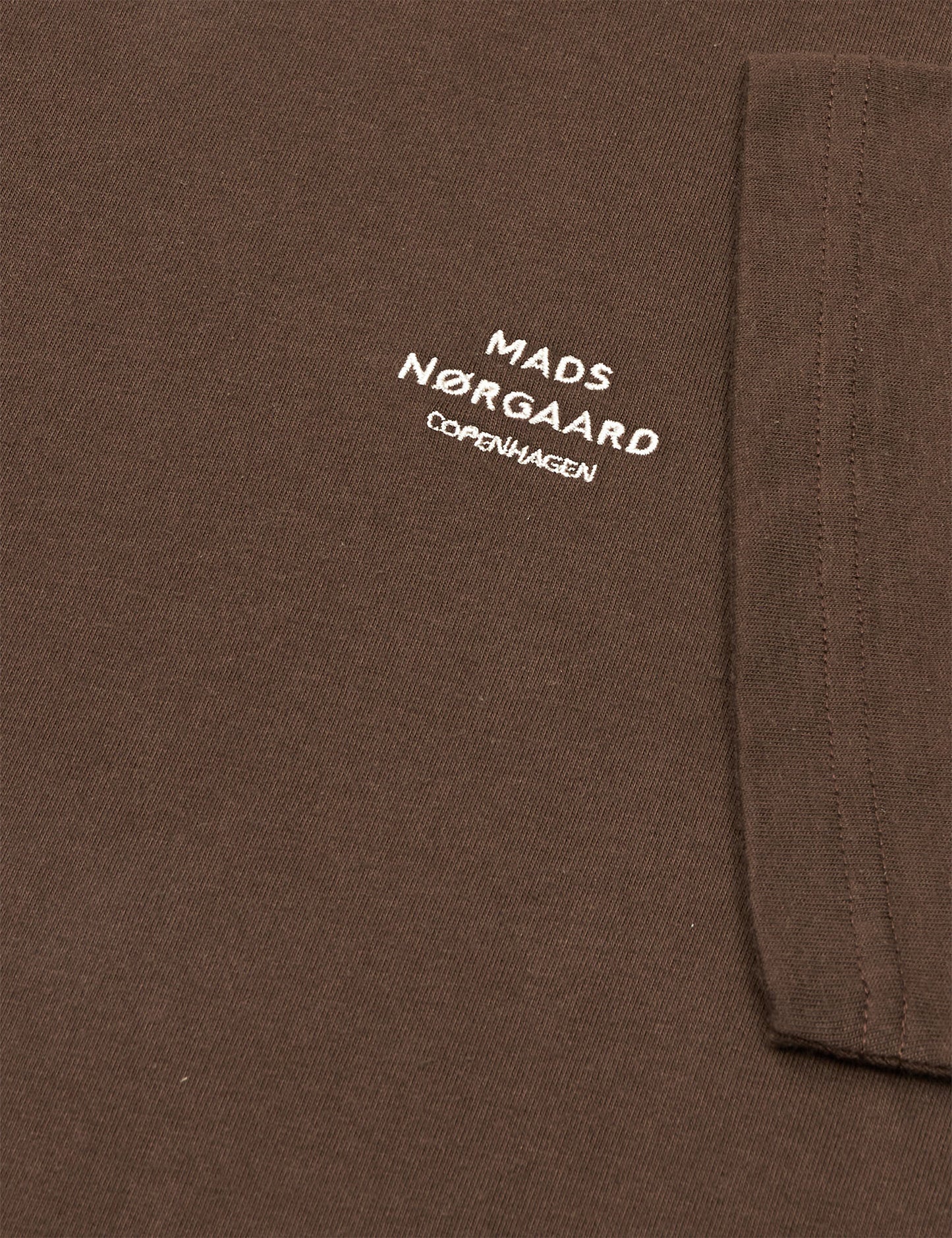 Cotton Jersey Frode Logo Tee FAV, Demitasse