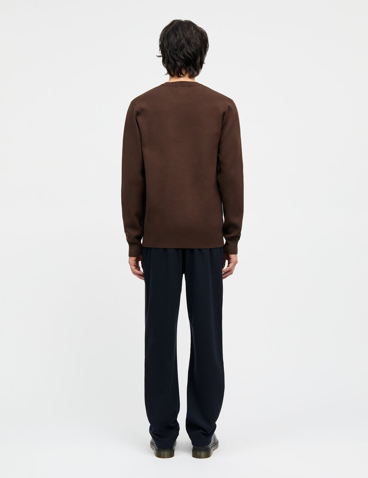 Light Terry Asker Sweat, Demitasse