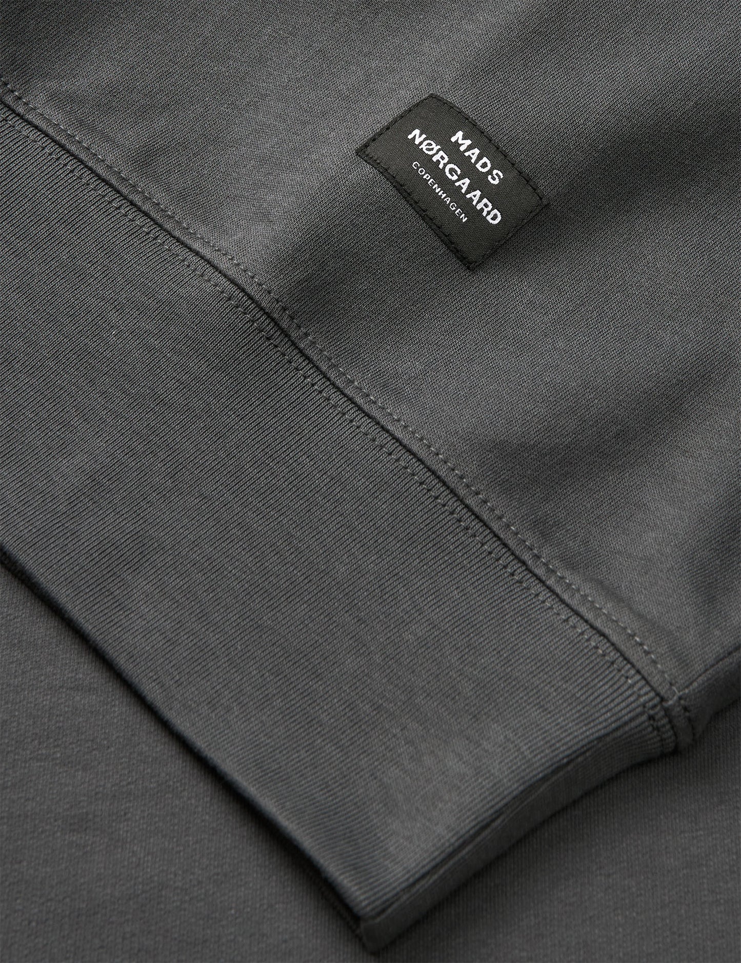 Light Terry Asker Sweat, Asphalt