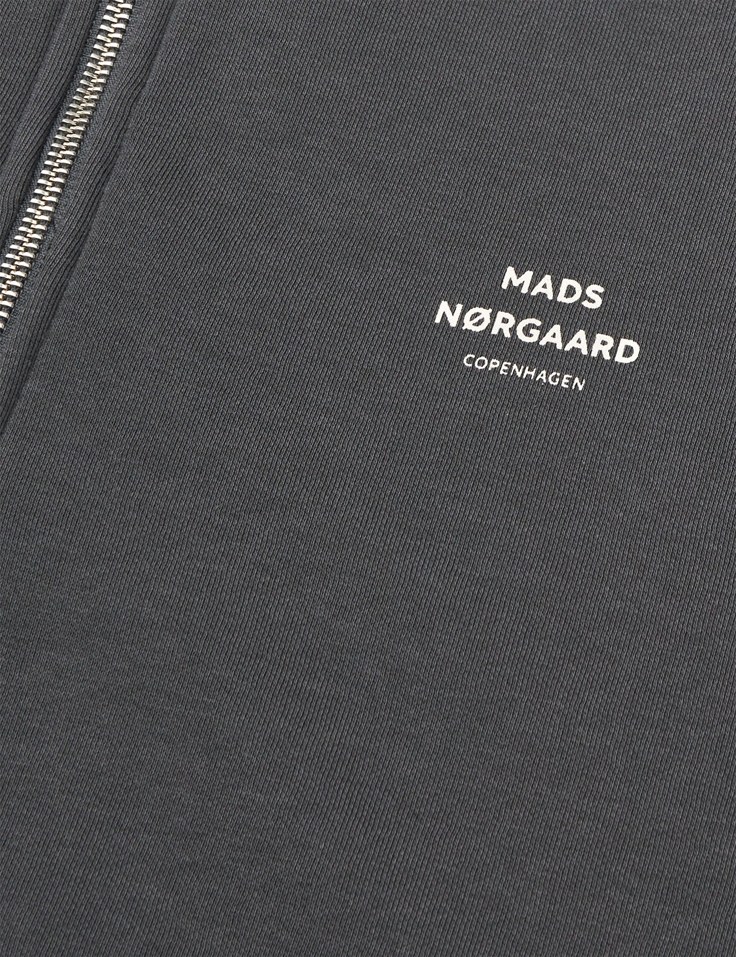 Standard Half Zip Logo Sweat, Asphalt