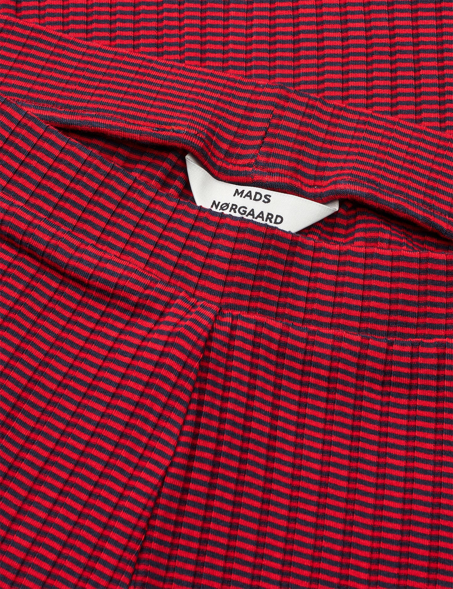 5x5 Stripe Lonnie Pants, Parisian Night/High Risk Red