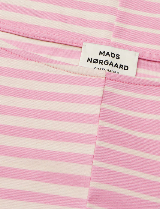 Soft Single Silke Tee LS, Fuchsia Pink/Vanilla Ice