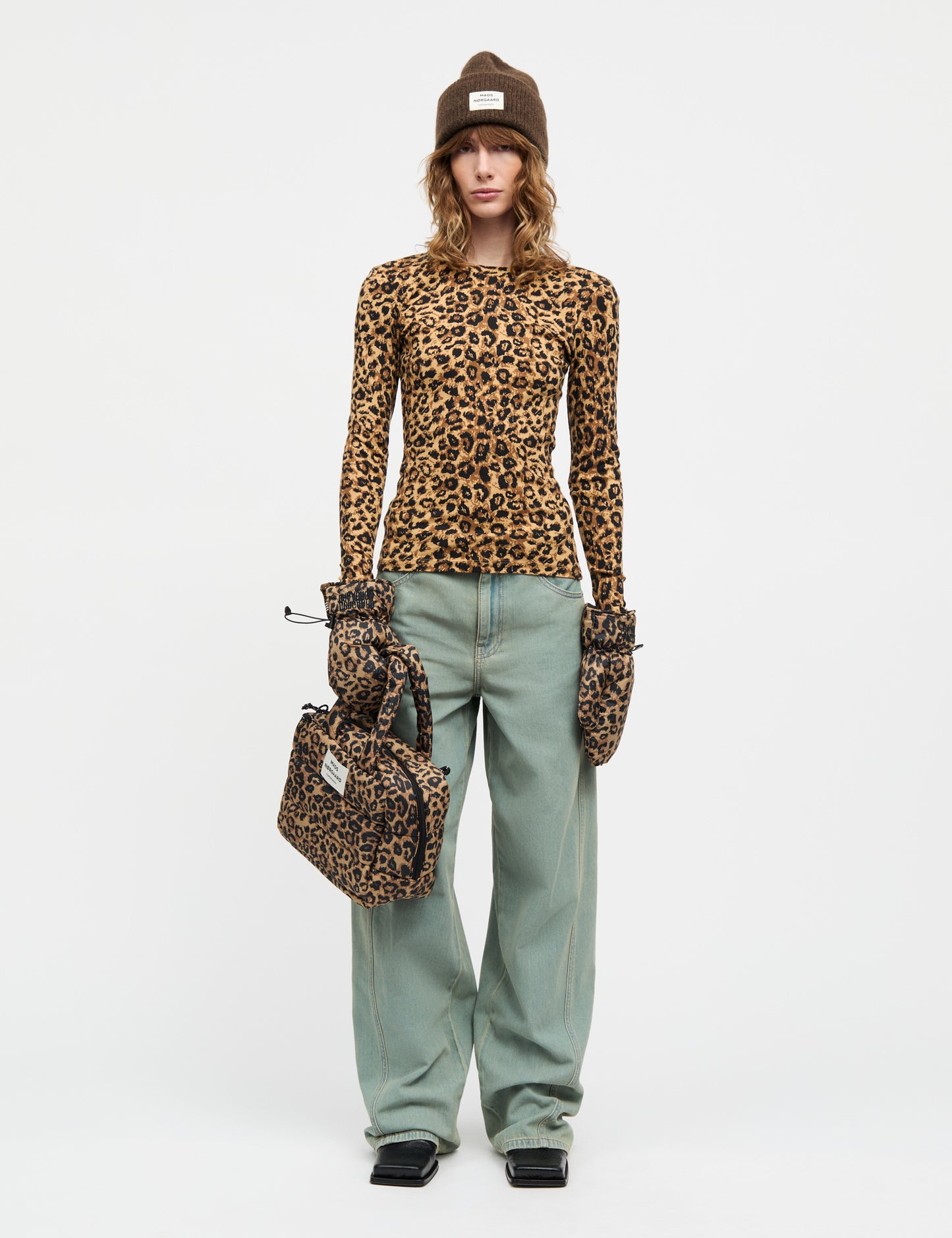 Light Ripstop Boxy AOP Bag, Leo AOP